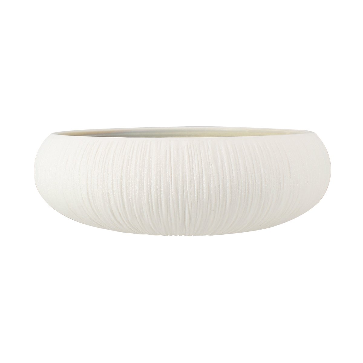 Lot de 6 bols en porcelaine 18cm, URUS beige-blanc, OGO LIVING