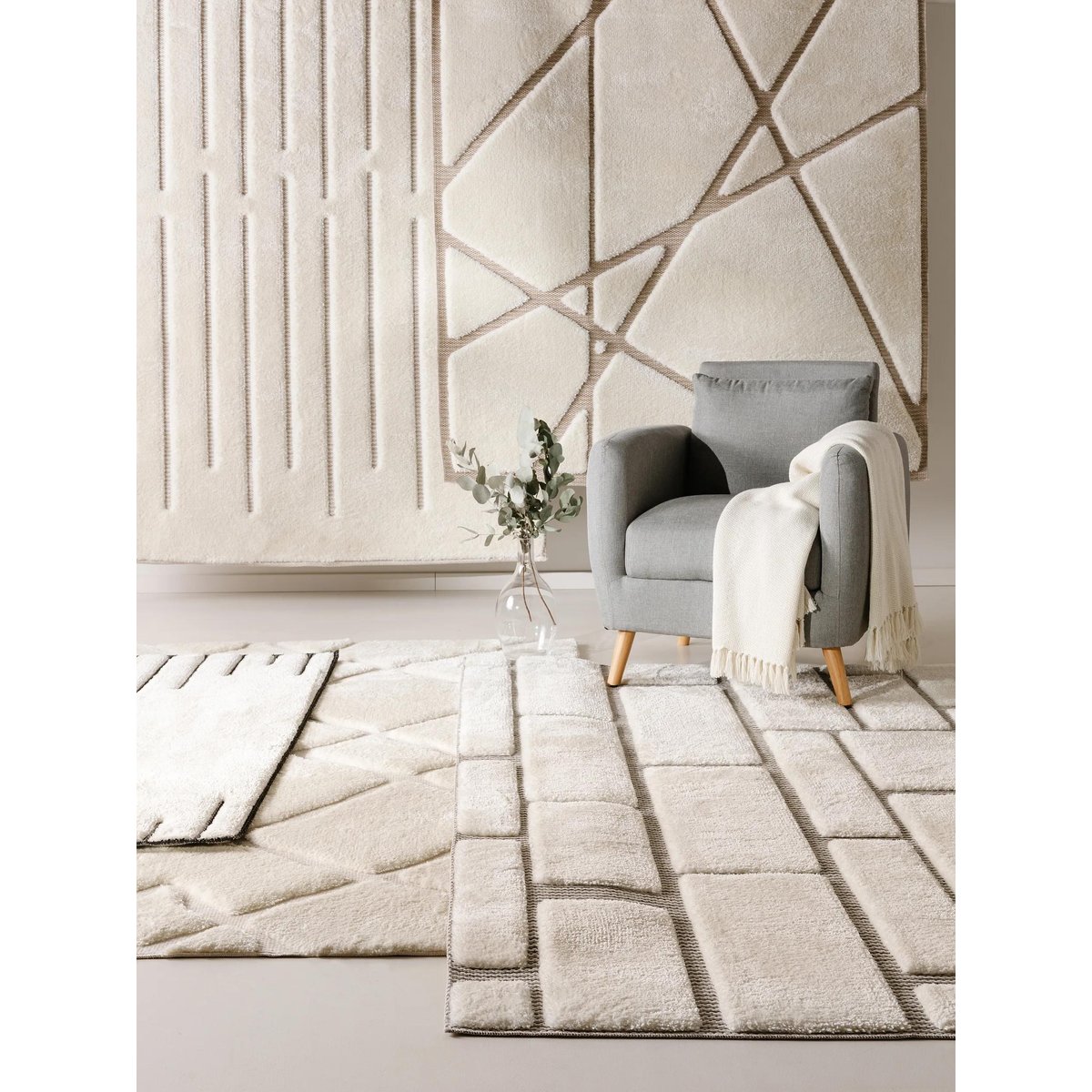 Tapis ELVY crème a2, BENUTA