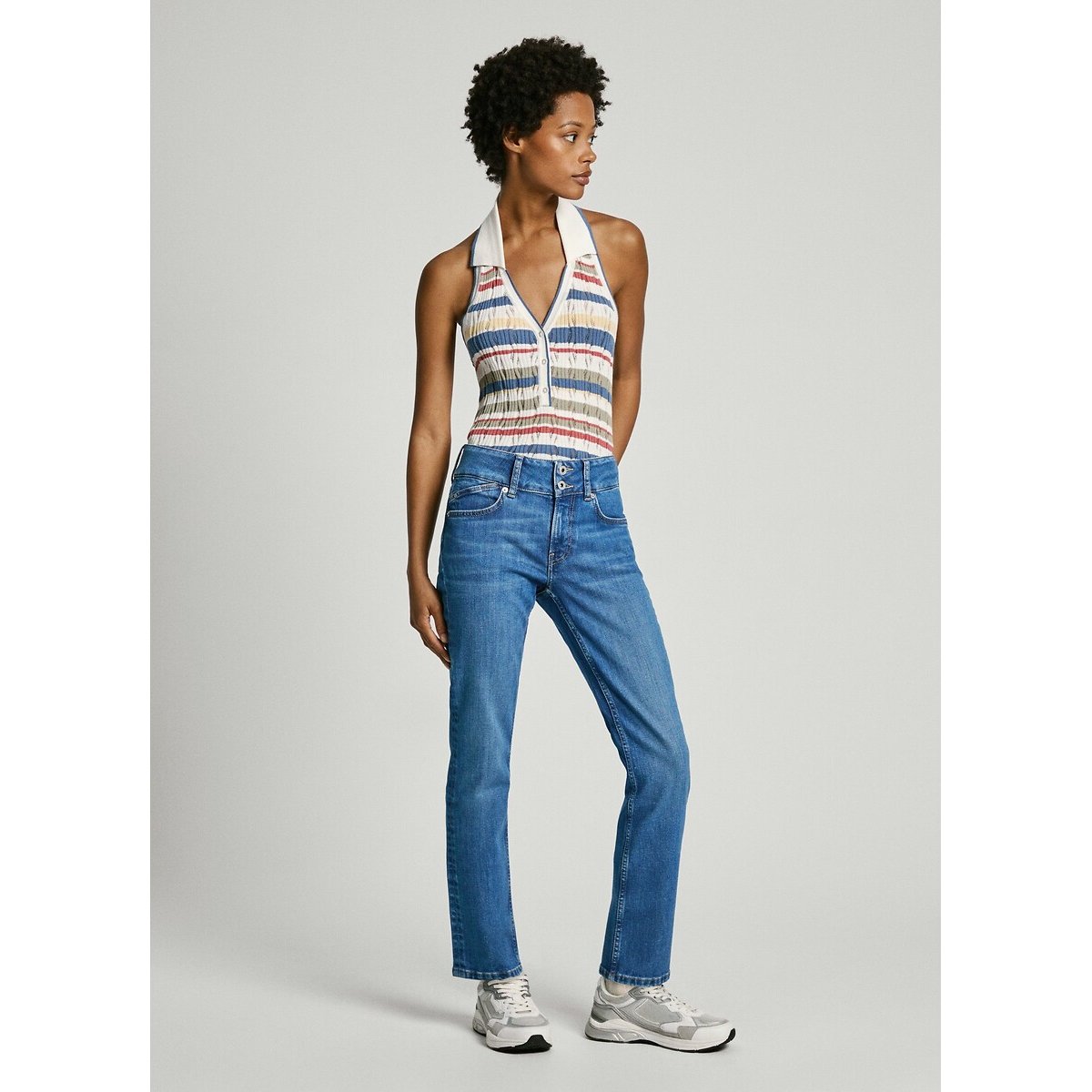 Slim Fit Jeans, Mid Rise 90036210, PEPE JEANS
