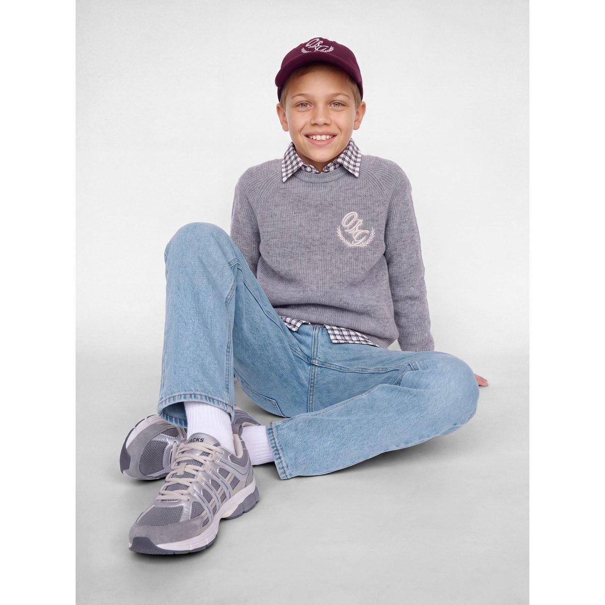 Jean Coupe Décontractée blue denim 1, JACK & JONES JUNIOR