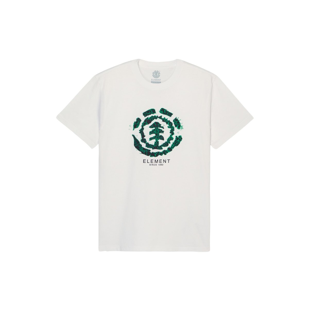 T-Shirt manches courtes ROKYS blanc optic white, ELEMENT