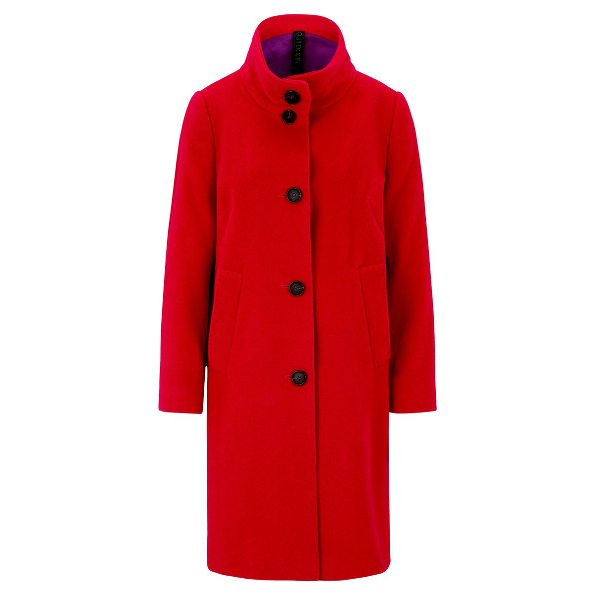 Manteau en laine à col salsa, BETTY BARCLAY