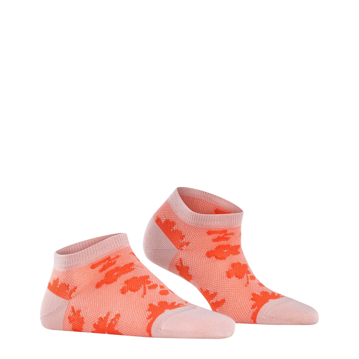 Socquettes basses Filigree Flower Opaque rose, ESPRIT