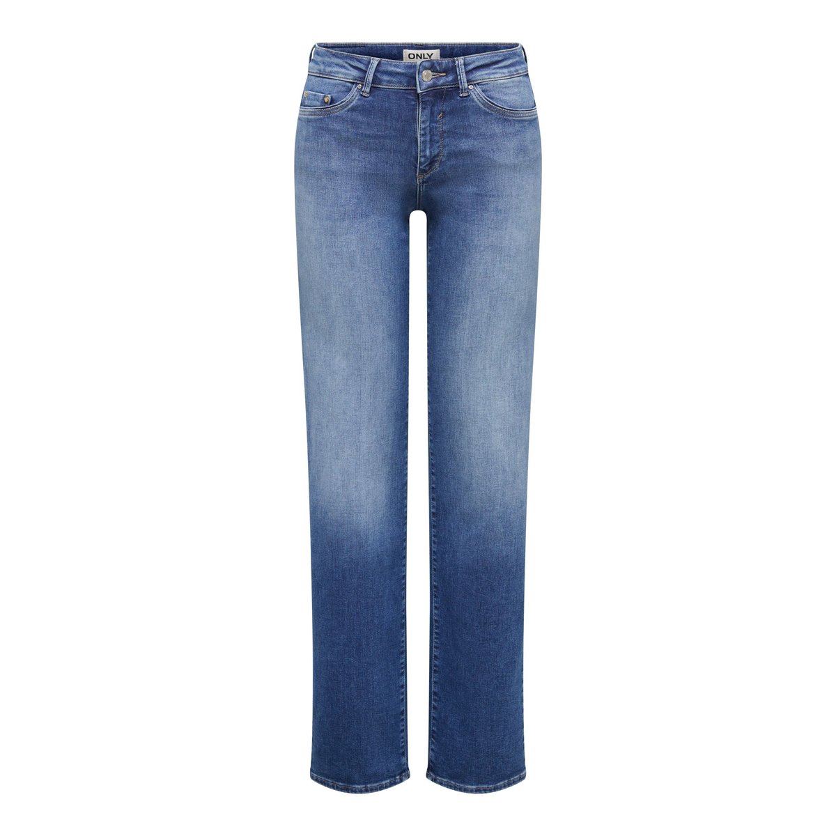 Jean Coupe Droite medium blue denim, ONLY