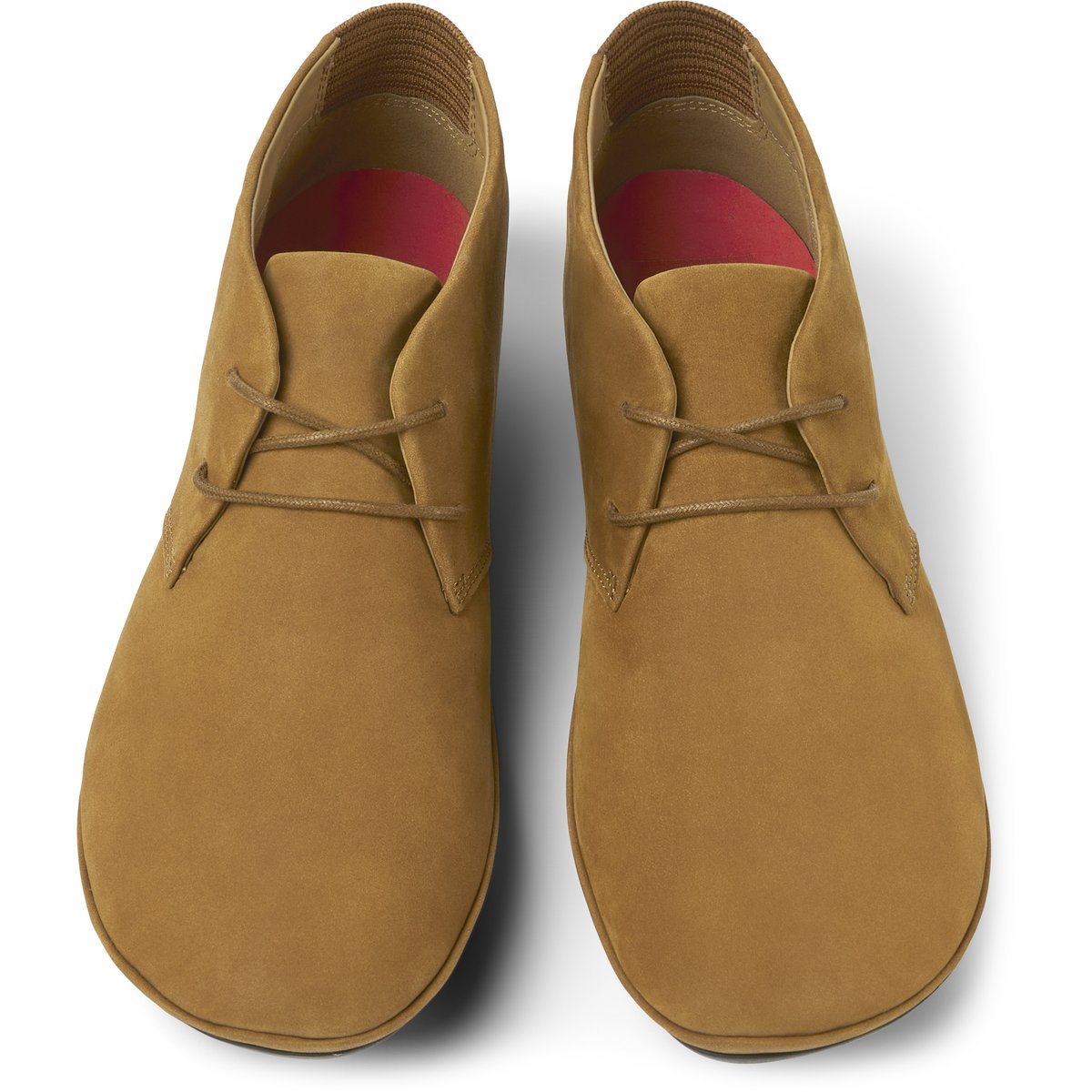 Bottines Right Nina Cuir marron foncé, CAMPER