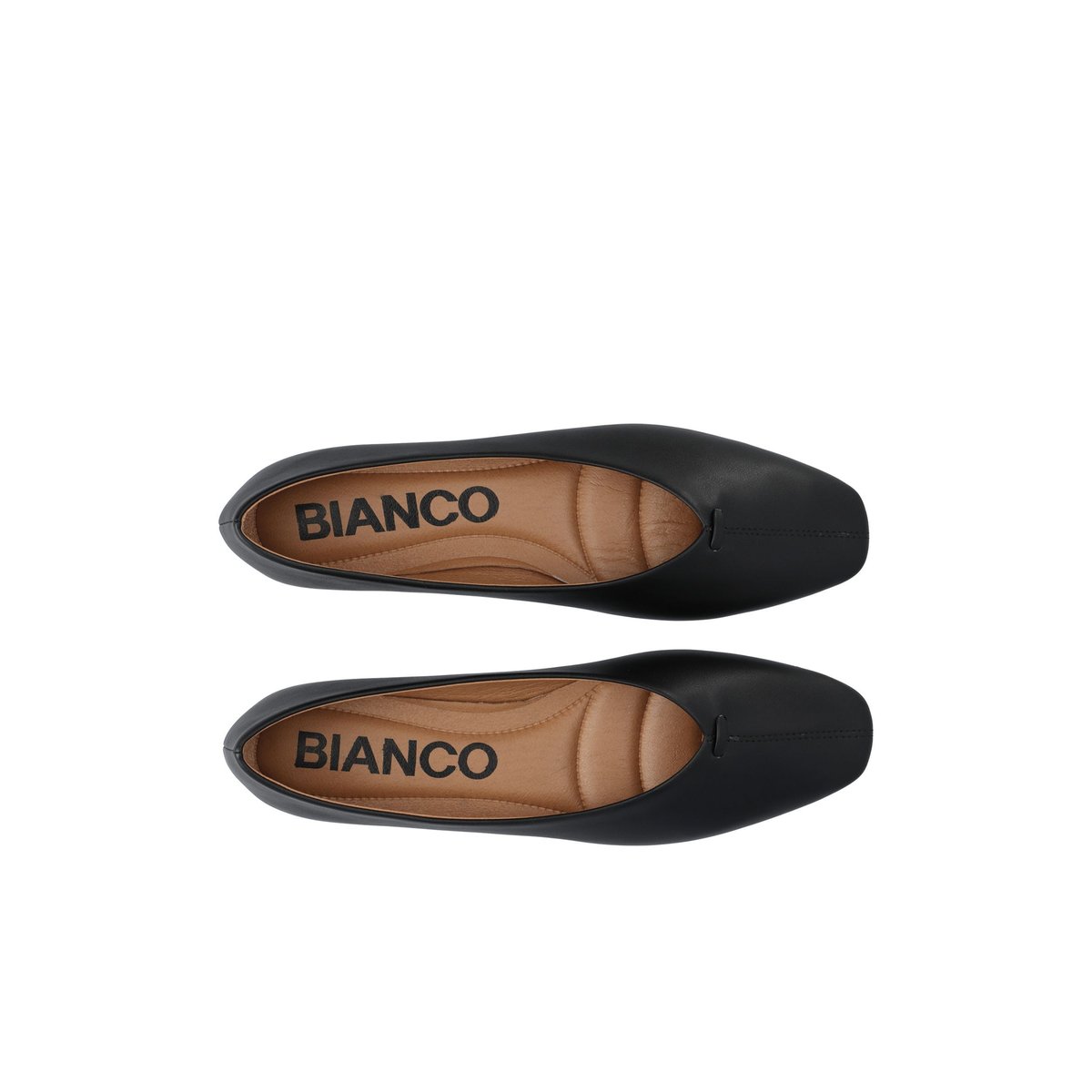 Ballerines black1, BIANCO