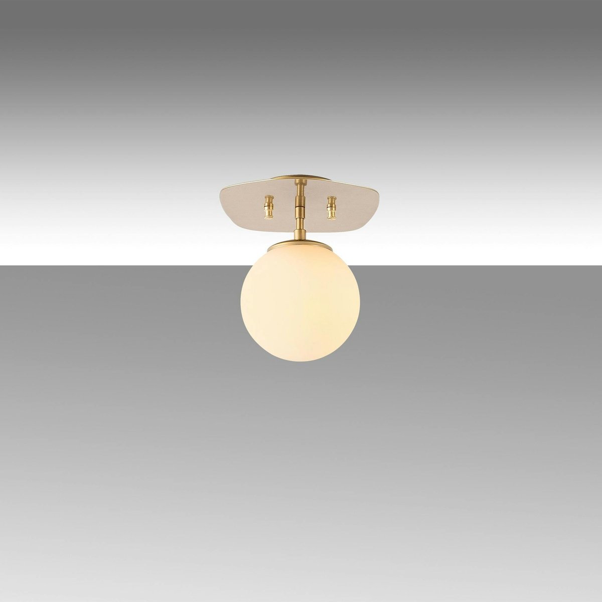 Plafonnier globe – finition dorée chic SIERRE doré, PIER IMPORT