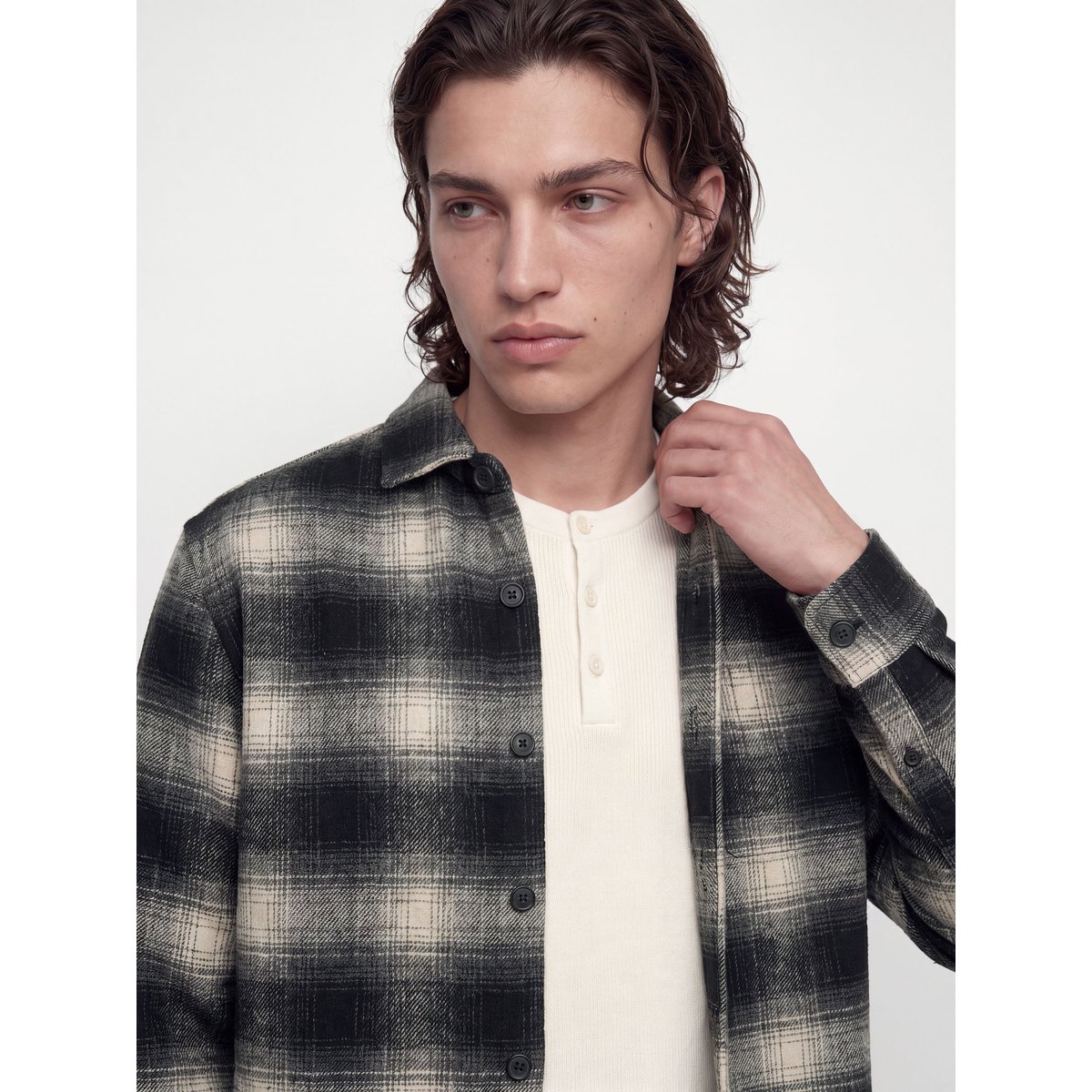 Surchemise asphalt, JACK & JONES