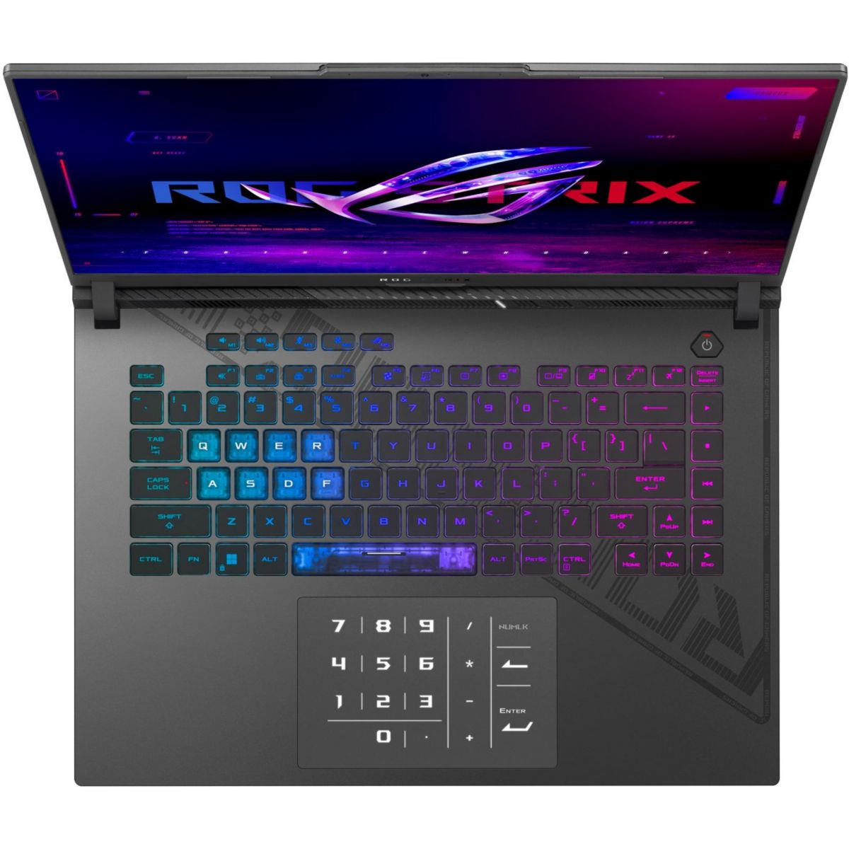 PC Gamer Rog Strix 16" WUXGA 165Hz AMD Ryzen 9 8940HX Nvidia GeForce RTX 5060 16 Go RAM DDR5 SSD 512 Go couleur unique, ASUS