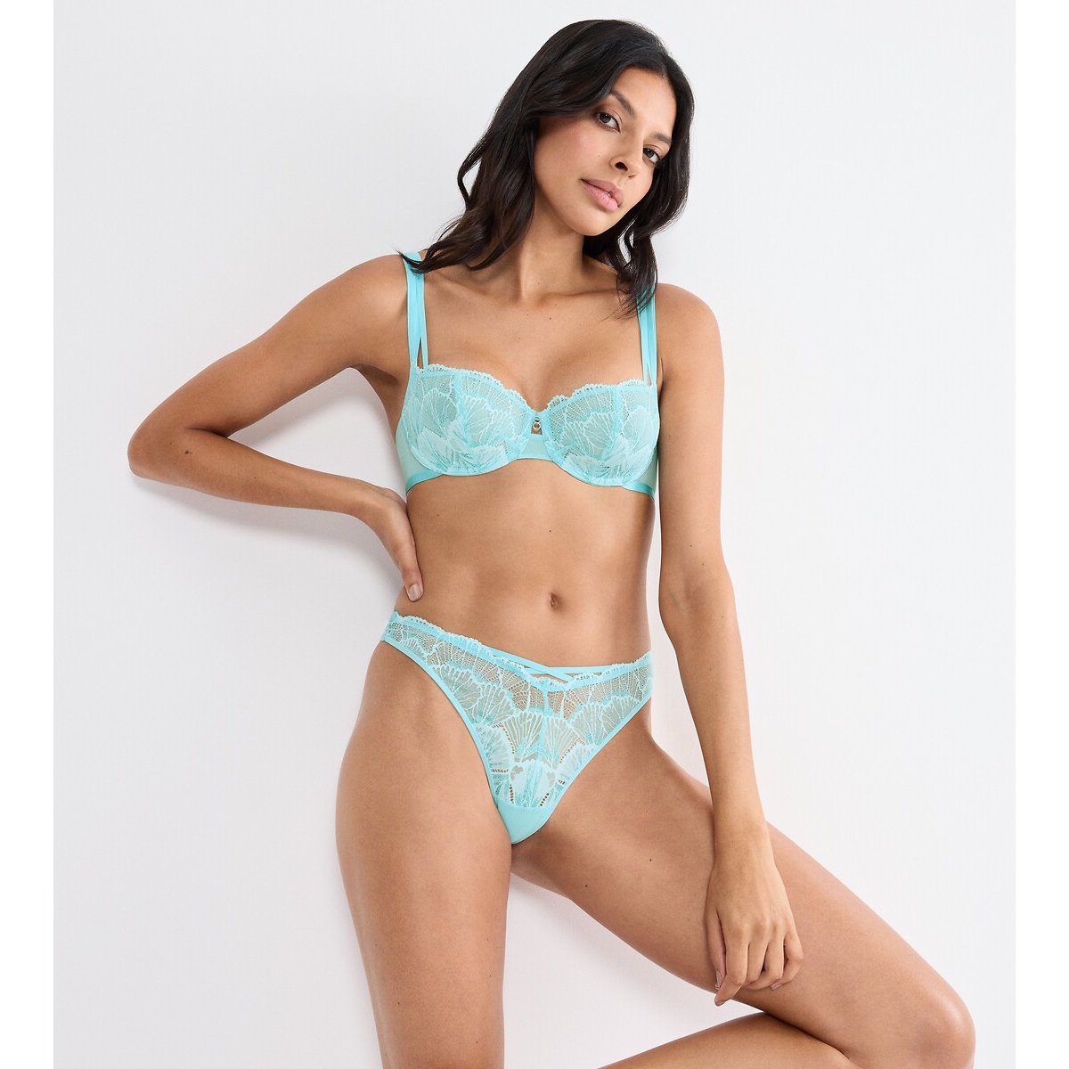 Reggiseno PALINA MOONLIGHT KISS azzurro, TRIUMPH