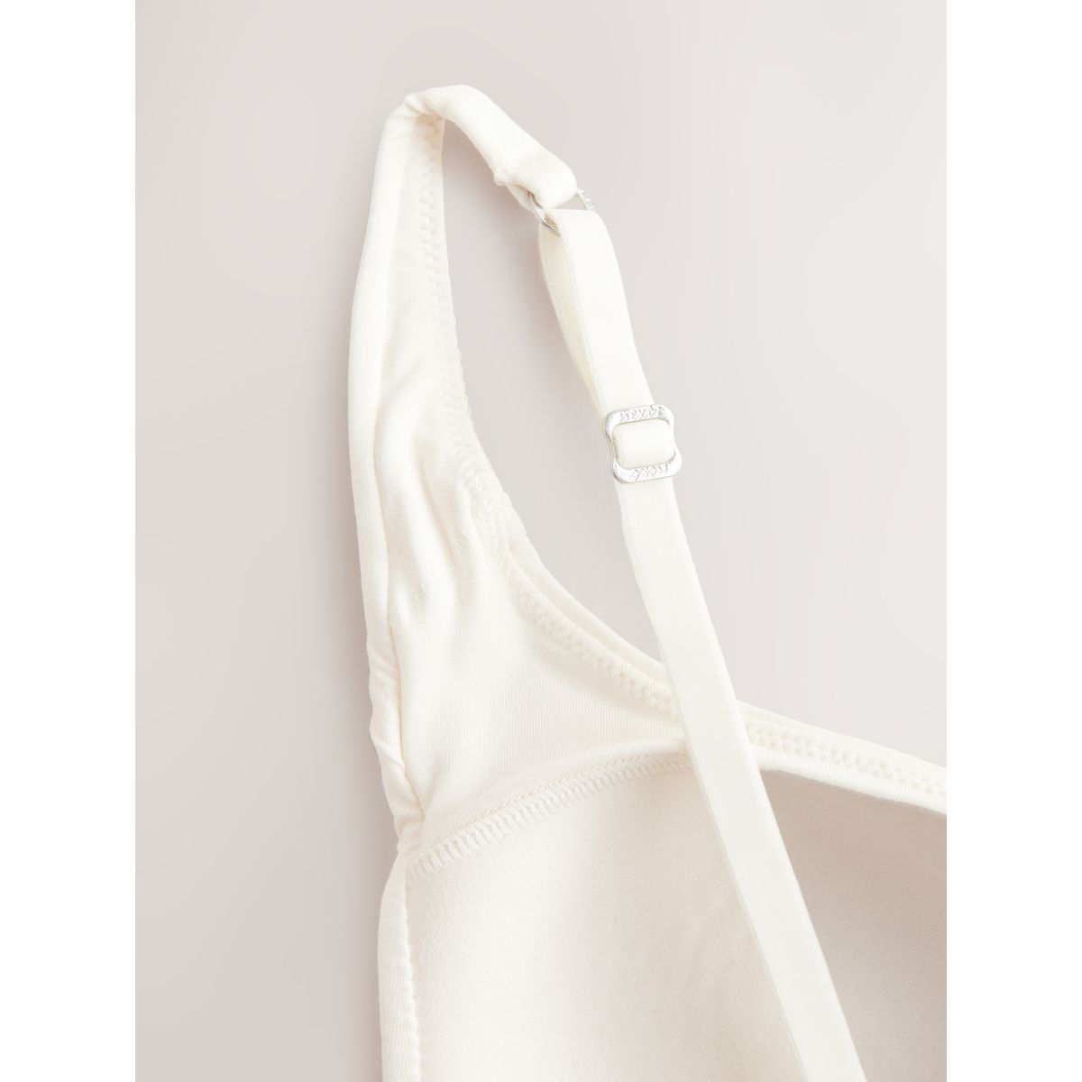 Soutien-gorge invisible modal doux crème, NEXT