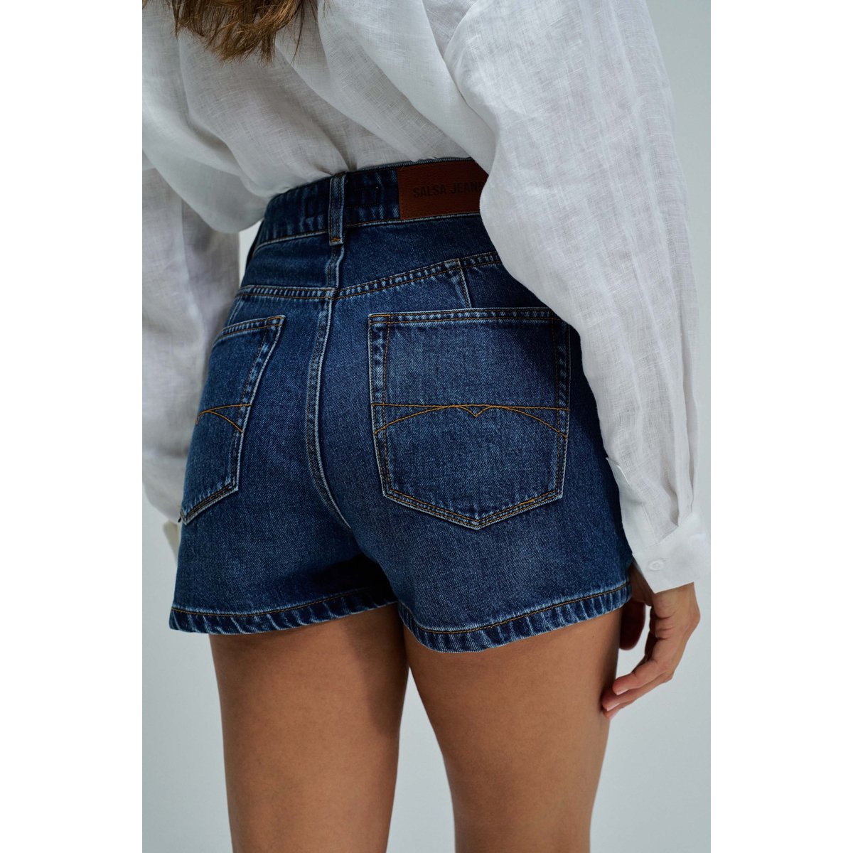 SHORTS TRUE bleu denim, SALSA JEANS