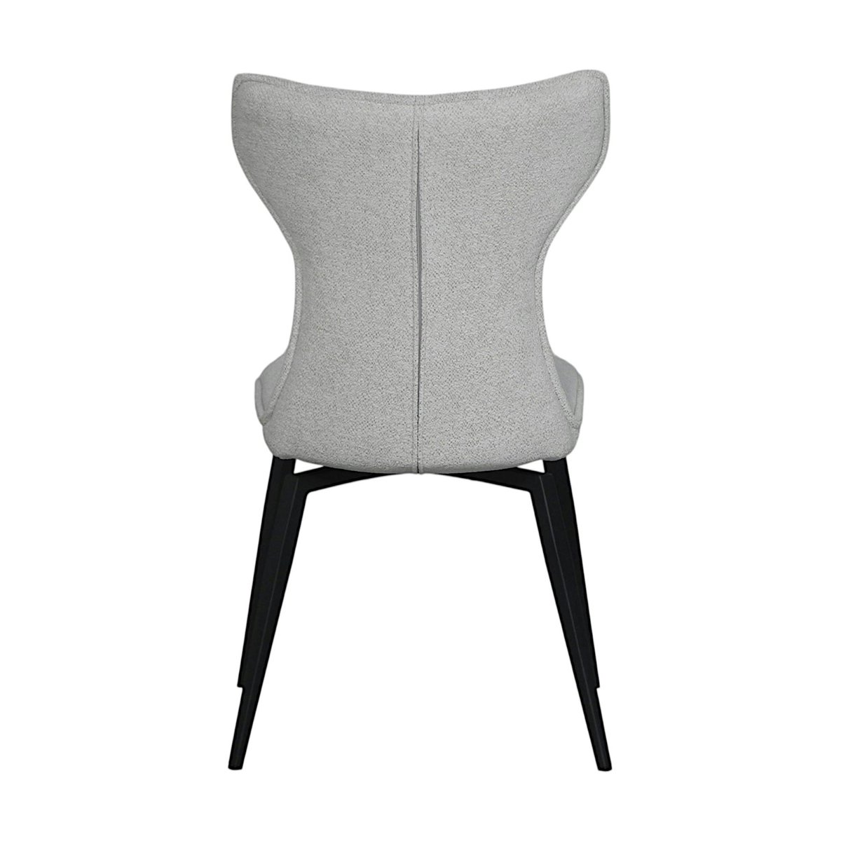 Chaise beige pivotante en velours avec passepoil (lot de 2) LOMBARDIE taupe, PIER IMPORT