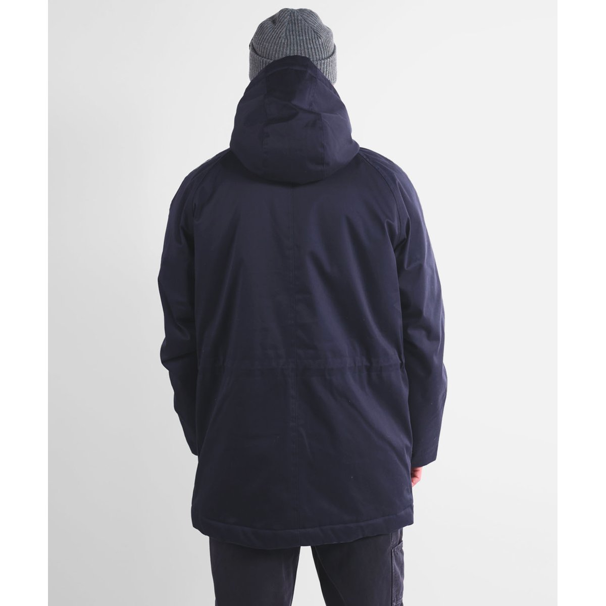 Parka longue twill JACOBSEN deep marine, OXBOW