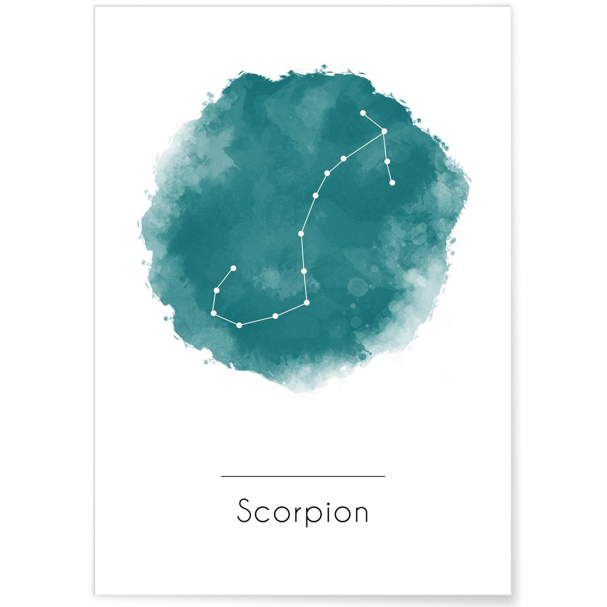 Affiche Scorpion blanc, L'AFFICHERIE