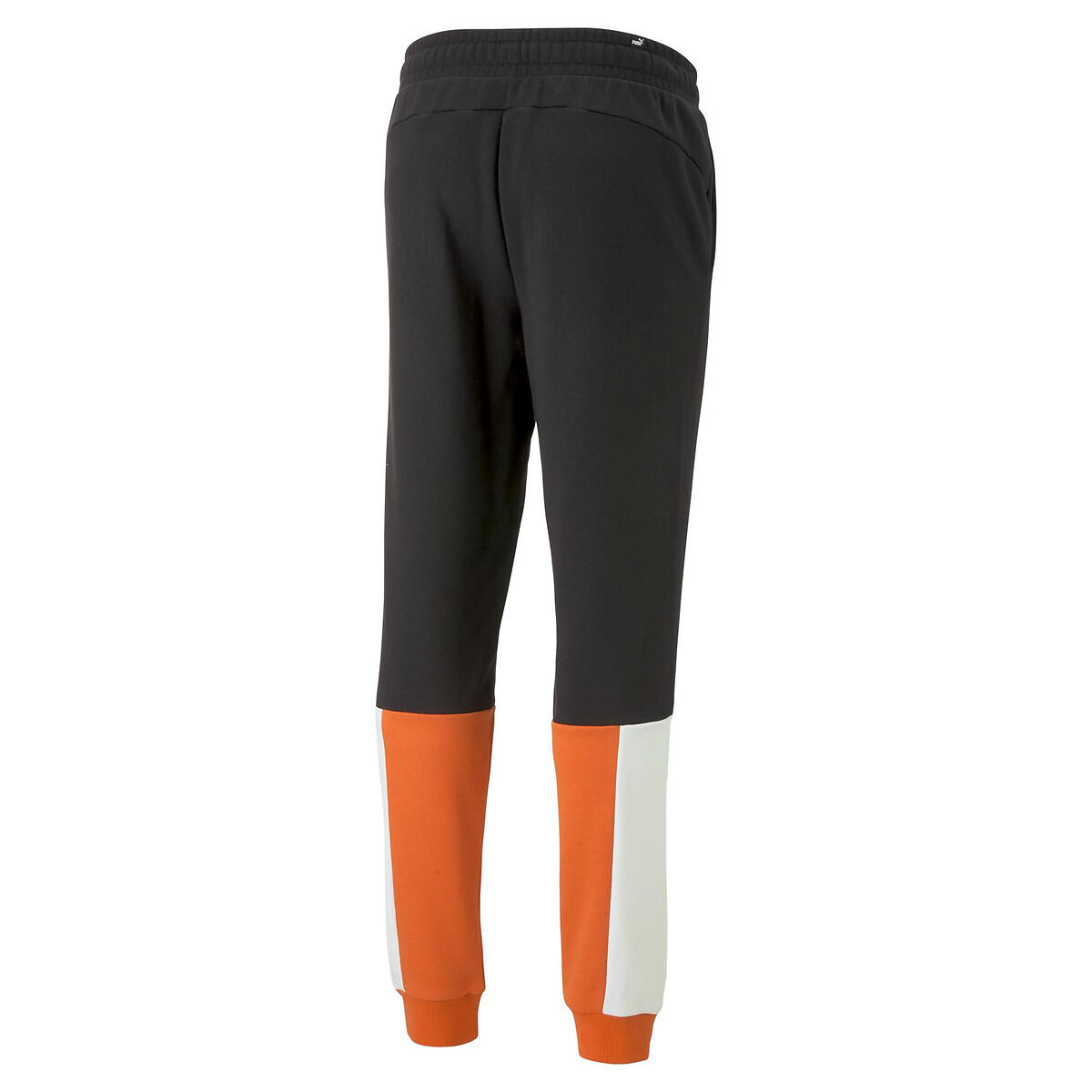 Pantalon de survêtement Colorblock noir/orange, PUMA
