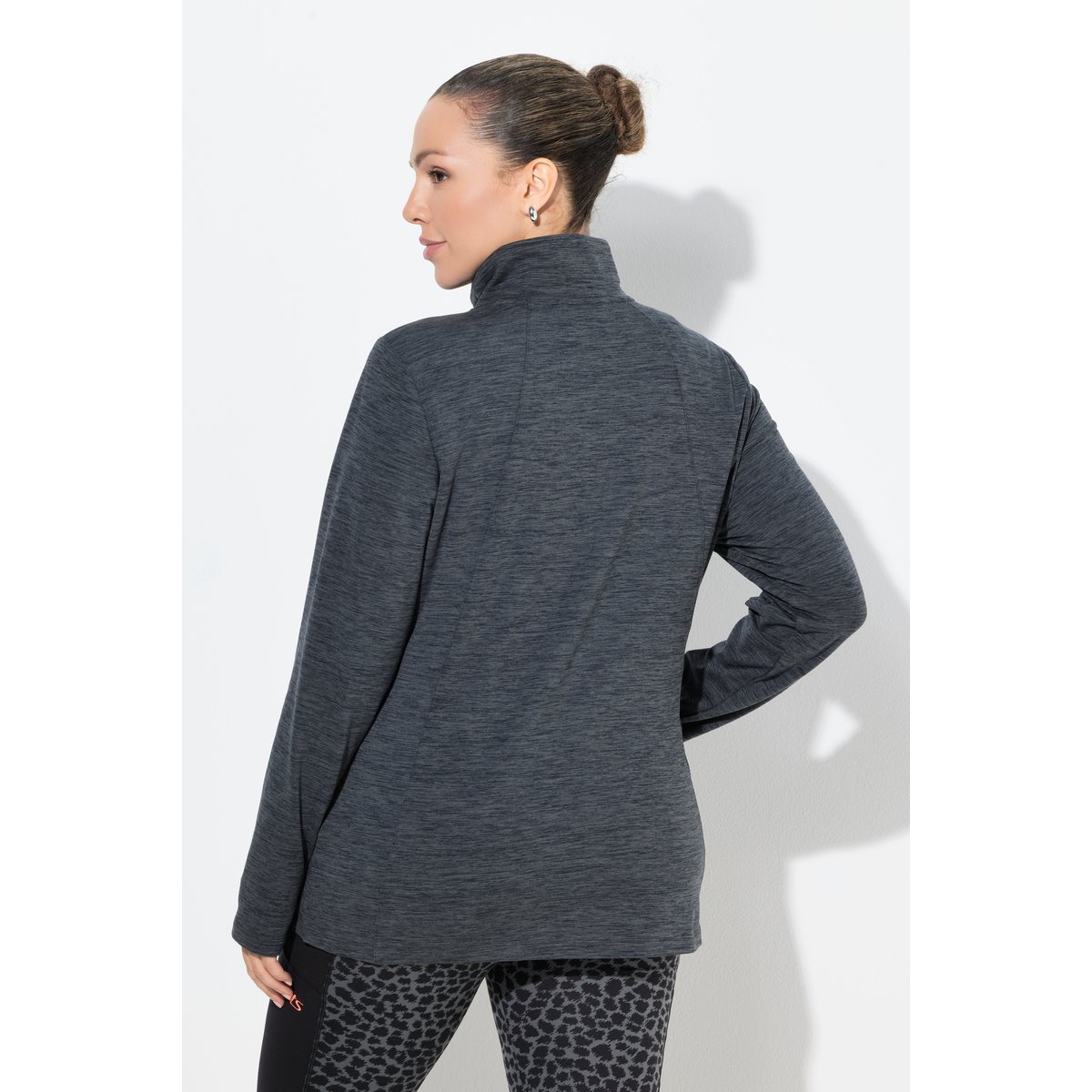 Veste en sweat technique noir, ULLA POPKEN