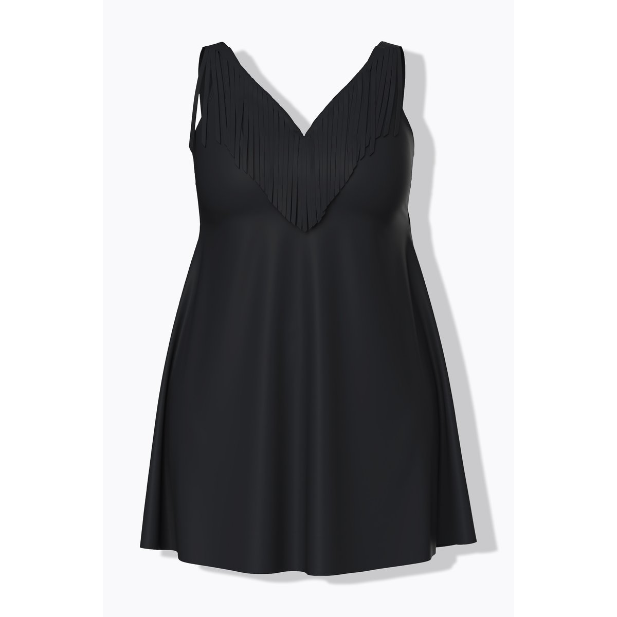 Robe de bain à bonnets souples et armatures. noir, ULLA POPKEN
