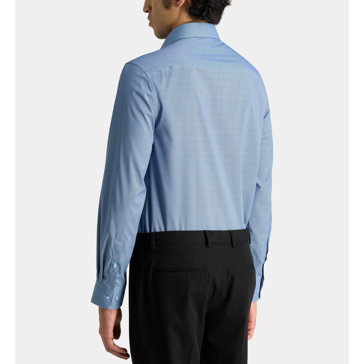 Chemise droite hdobperfor bleu, GALERIES LAFAYETTE