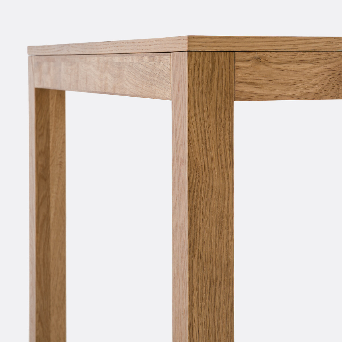 Table rectangulaire en chêne et plaqué, Nusso coloris chêne, LA REDOUTE INTERIEURS