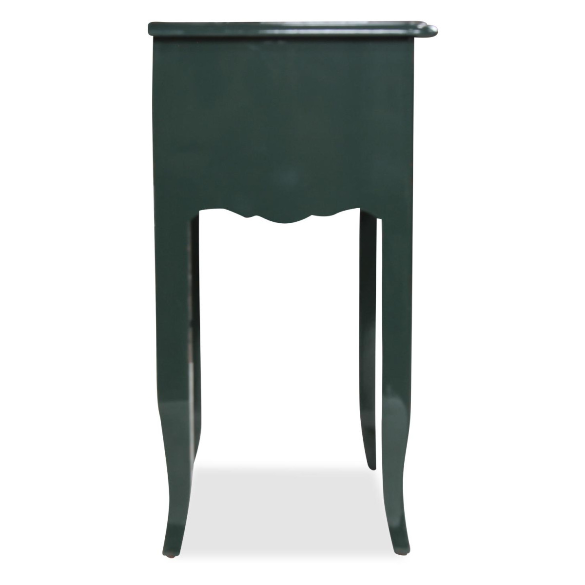 Table de chevet 1 tiroir vert, INTERIOR'S