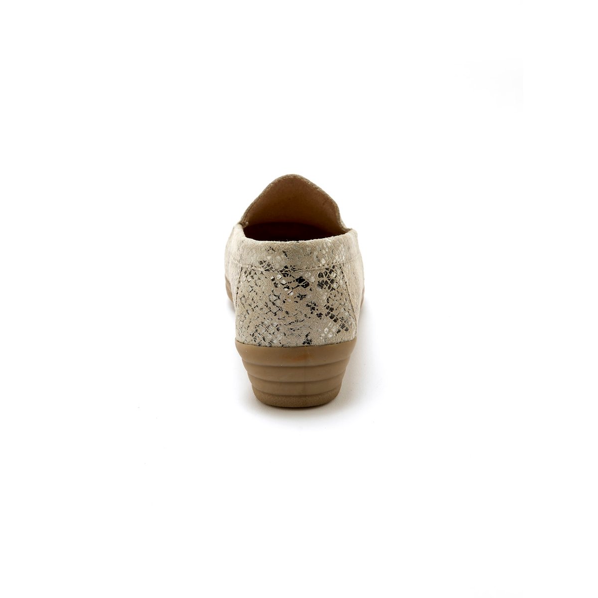 Mocassins beige reptile, PEDICONFORT