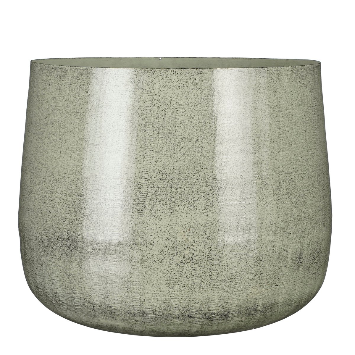 Cache-pot Ø37 cm BENSON gris clair, MICA DECORATIONS