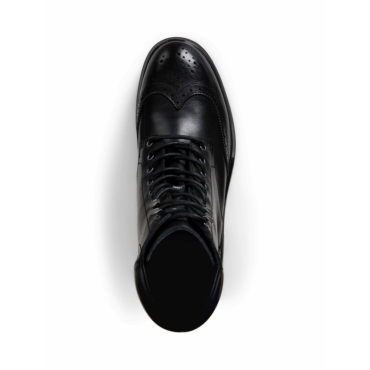 Allyson Lace-Up Boots in Smooth Leather 90006527, LAUREN RALPH LAUREN