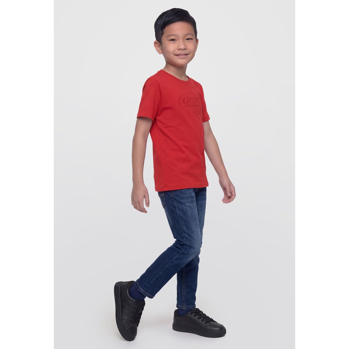 T-Shirt À Logo rouge, GUESS KIDS