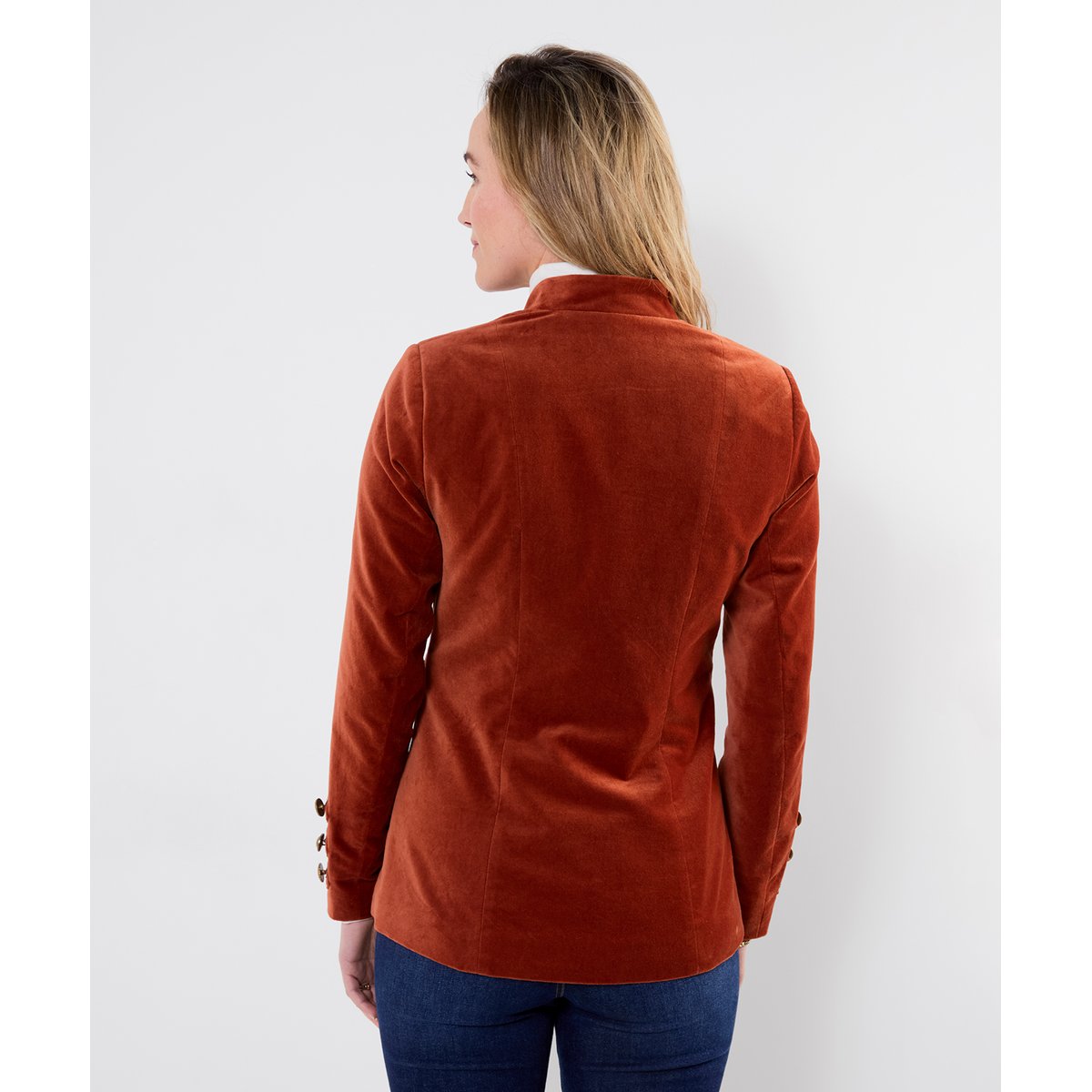 Veste Militaire en Moleskine Amber rouge, JOE BROWNS