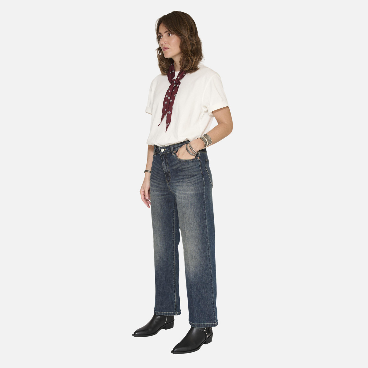Jean THE JEFF WILSON blue - colorado wash, MKT STUDIO
