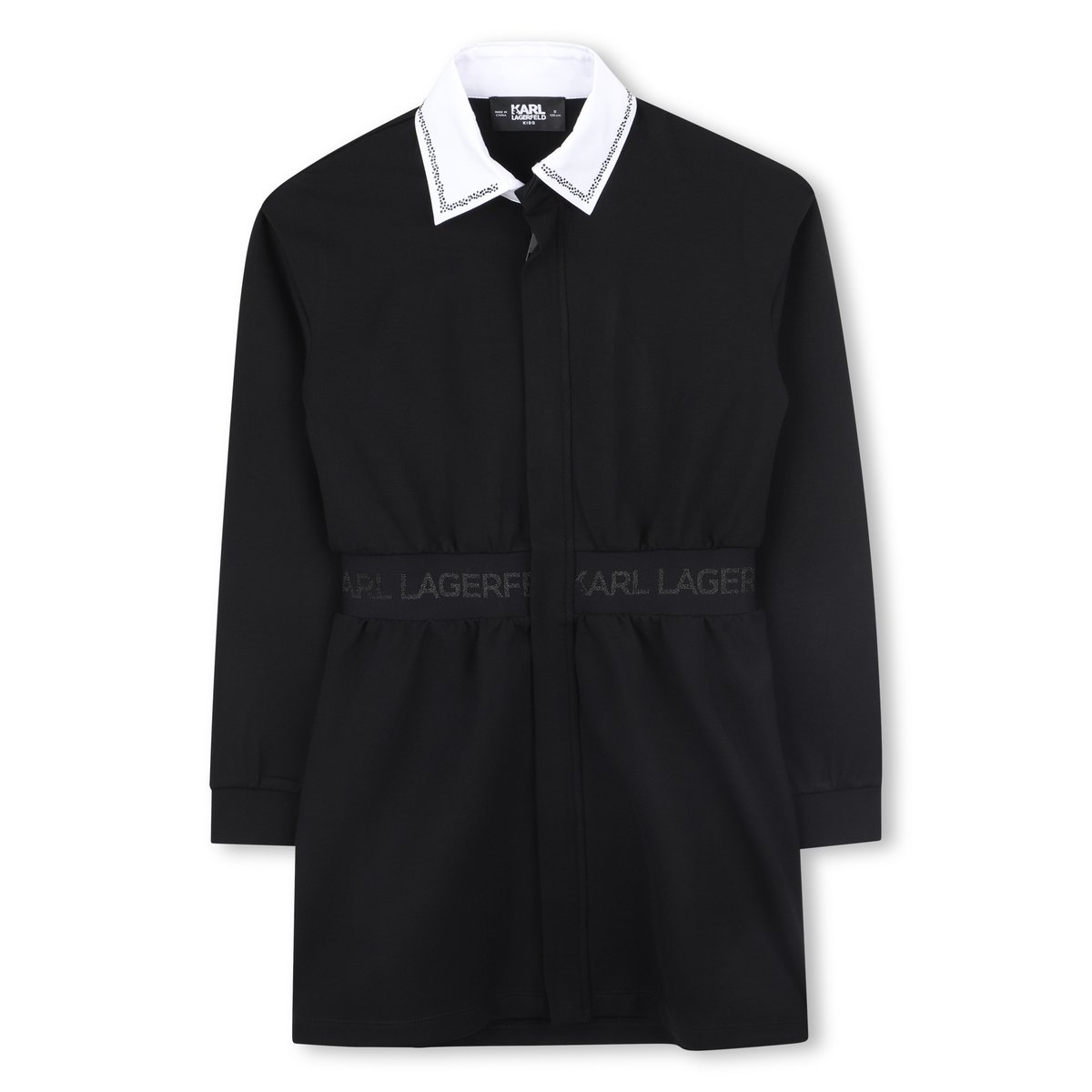 Robe à manches longues black, KARL LAGERFELD KIDS