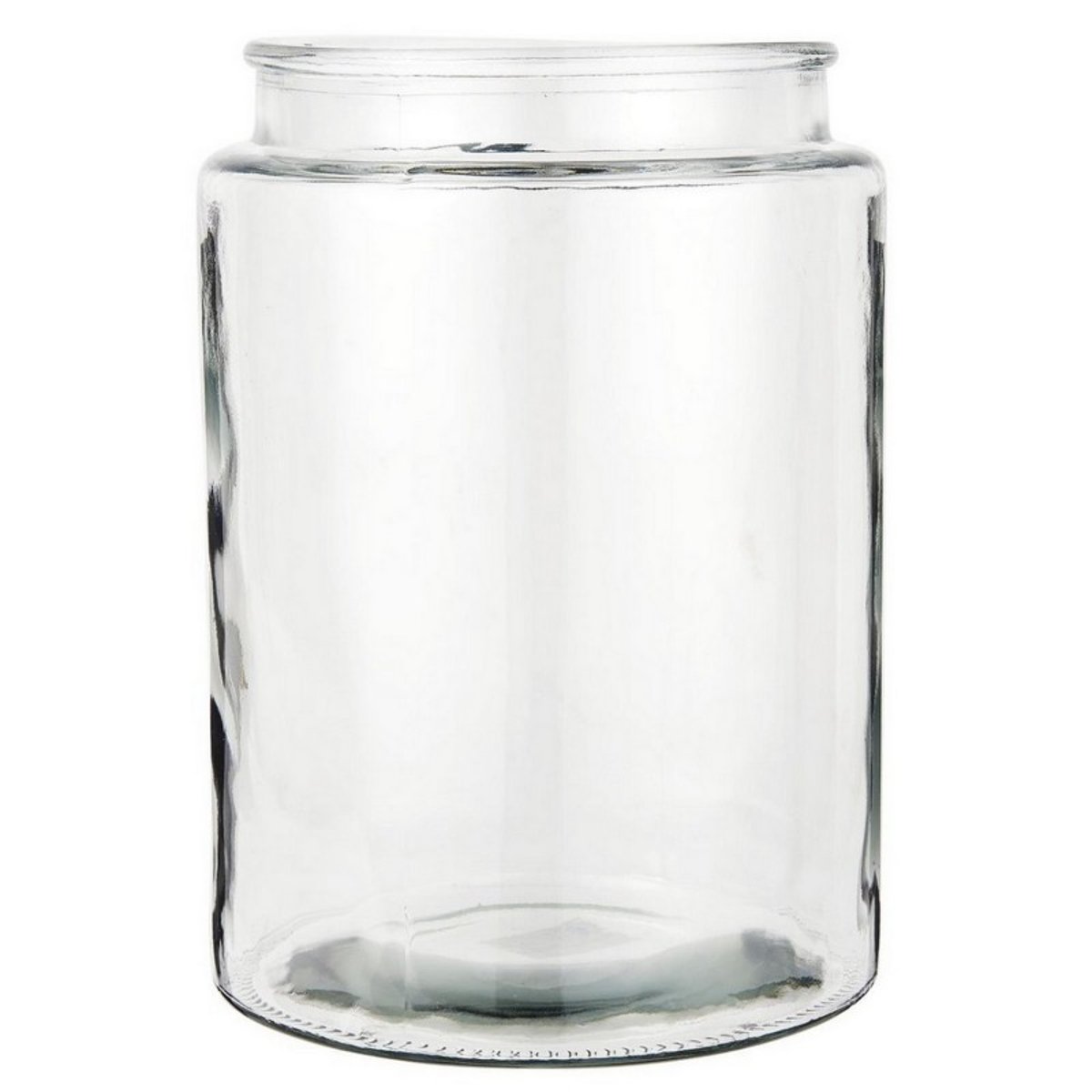 Vase droit verre transparent, IB LAURSEN