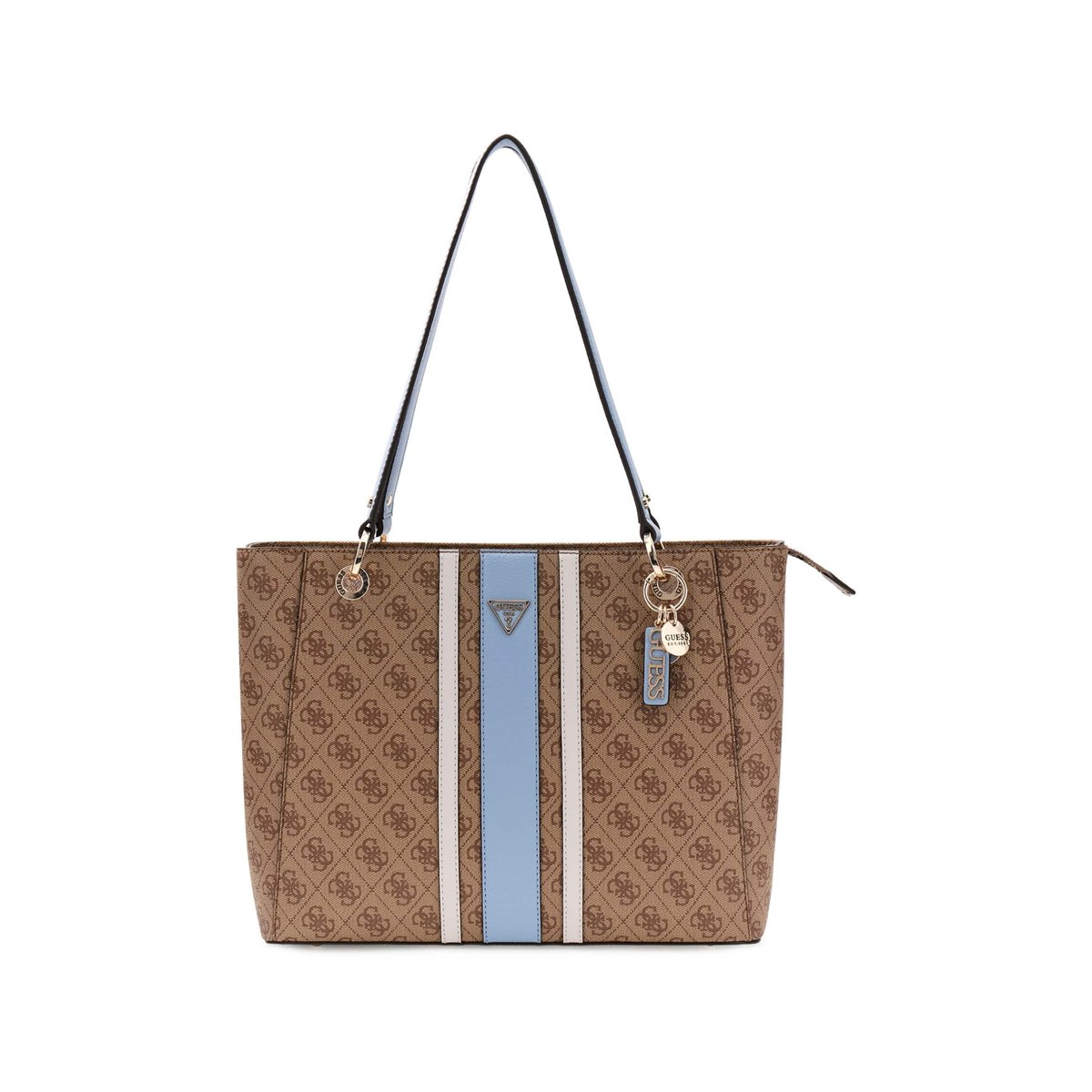Sac Tote Noelle marron multi, GUESS