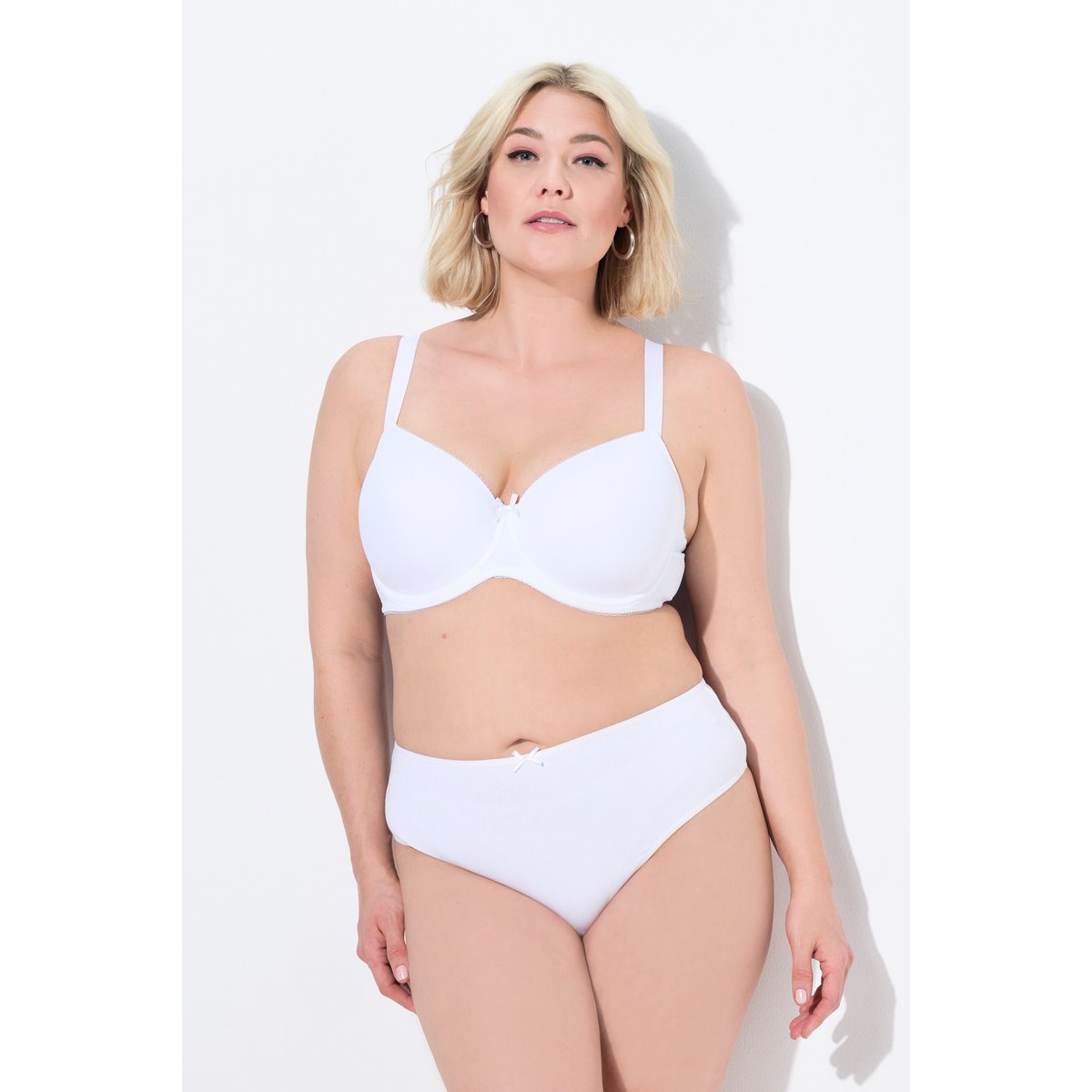 Strings, lot de 3. Collection Basic blanc neige, ULLA POPKEN