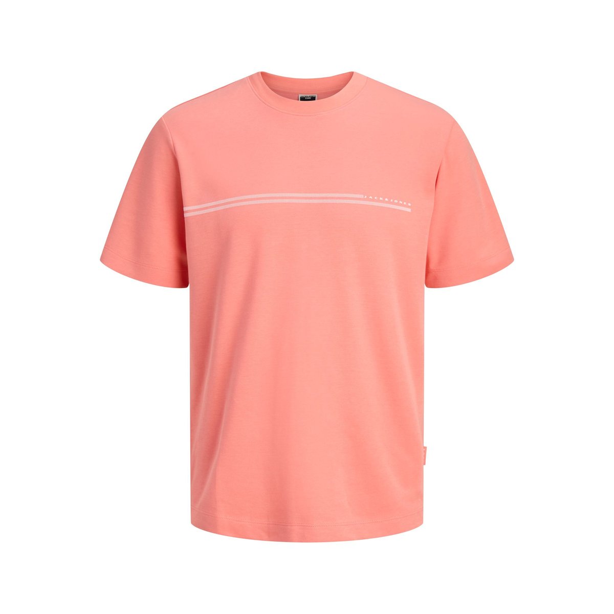 T-Shirt persimmon, JACK & JONES JUNIOR