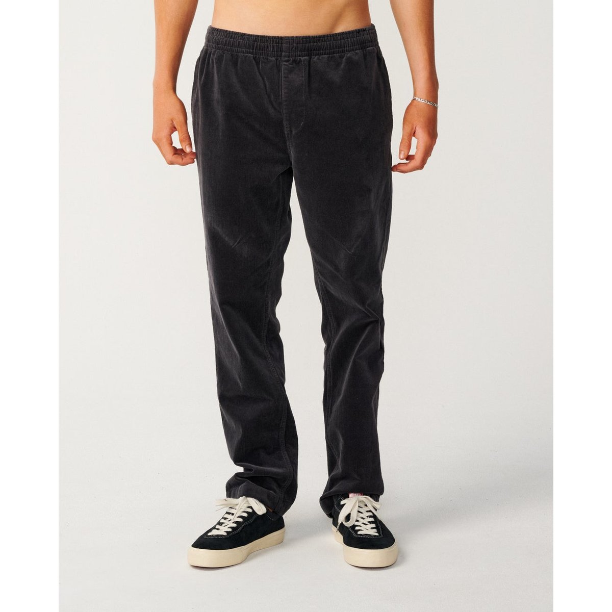 Pantalon en velour CLASSIC SURF BEACH washed black, RIP CURL