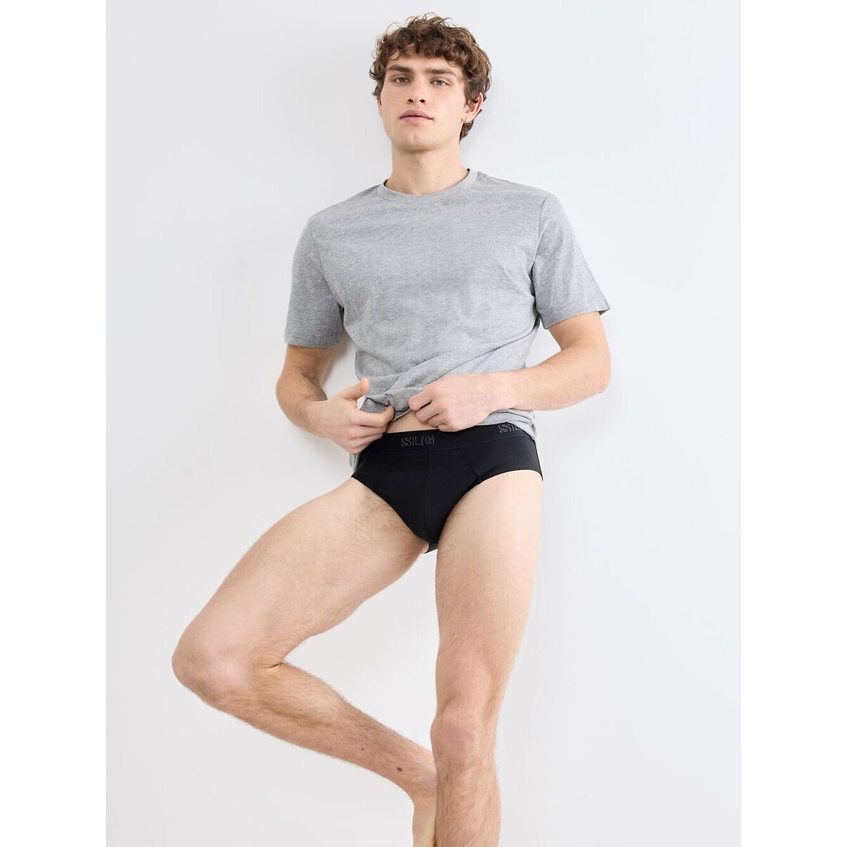 Lot de 2 slips, SLG BASE noir, SLOGGI
