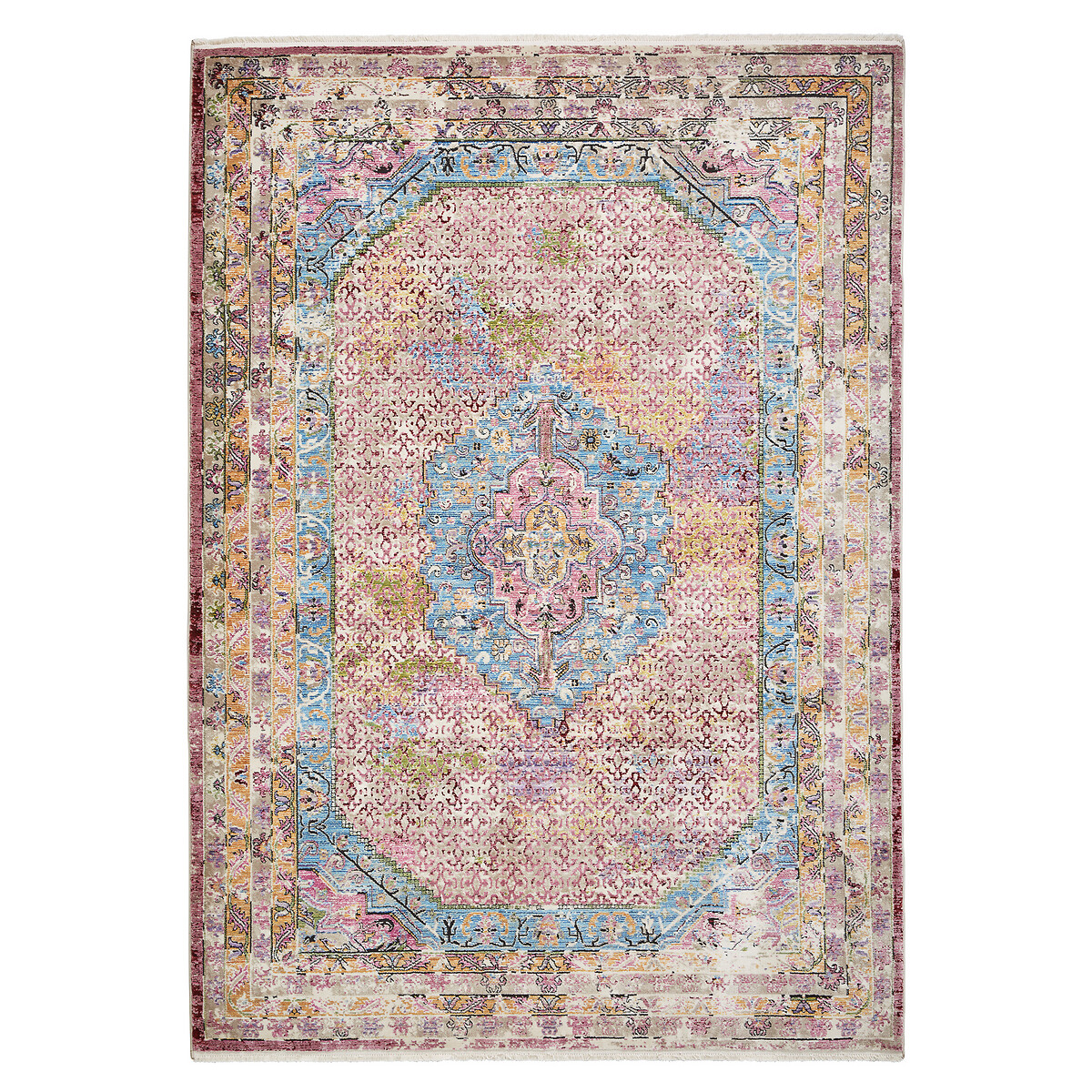 Distressed Traditional Vintage Rug multi-coloured, ÉDITÉ