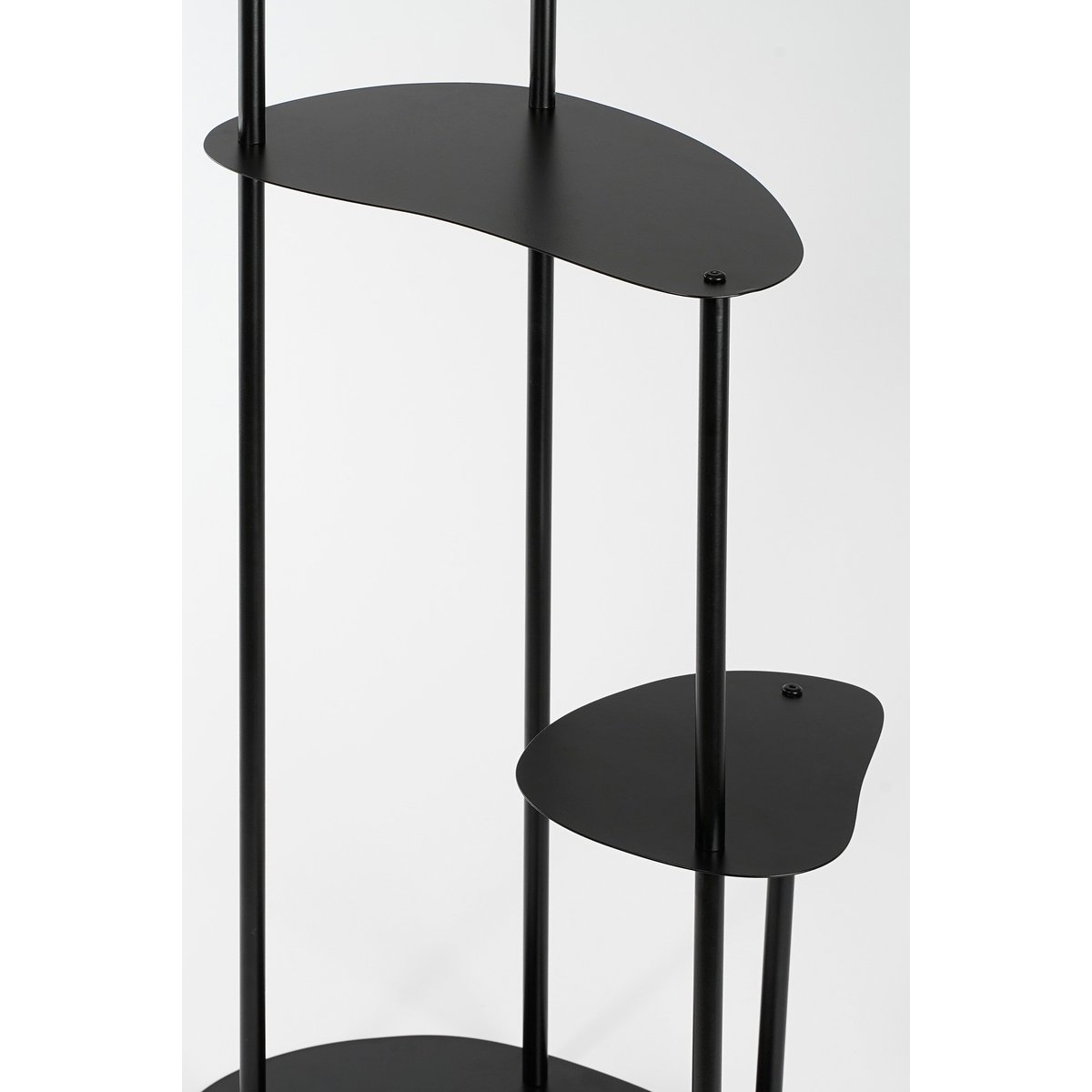 Support de pots de fleurs FONDA noir, MICA DECORATIONS
