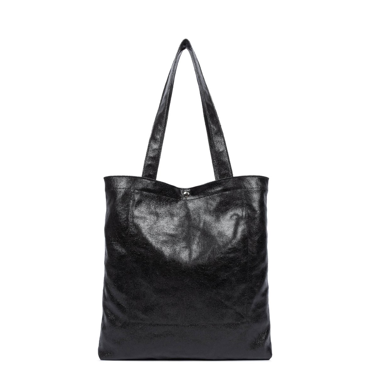 Sac cabas épaule RÉTRO KBA noir, LANCASTER