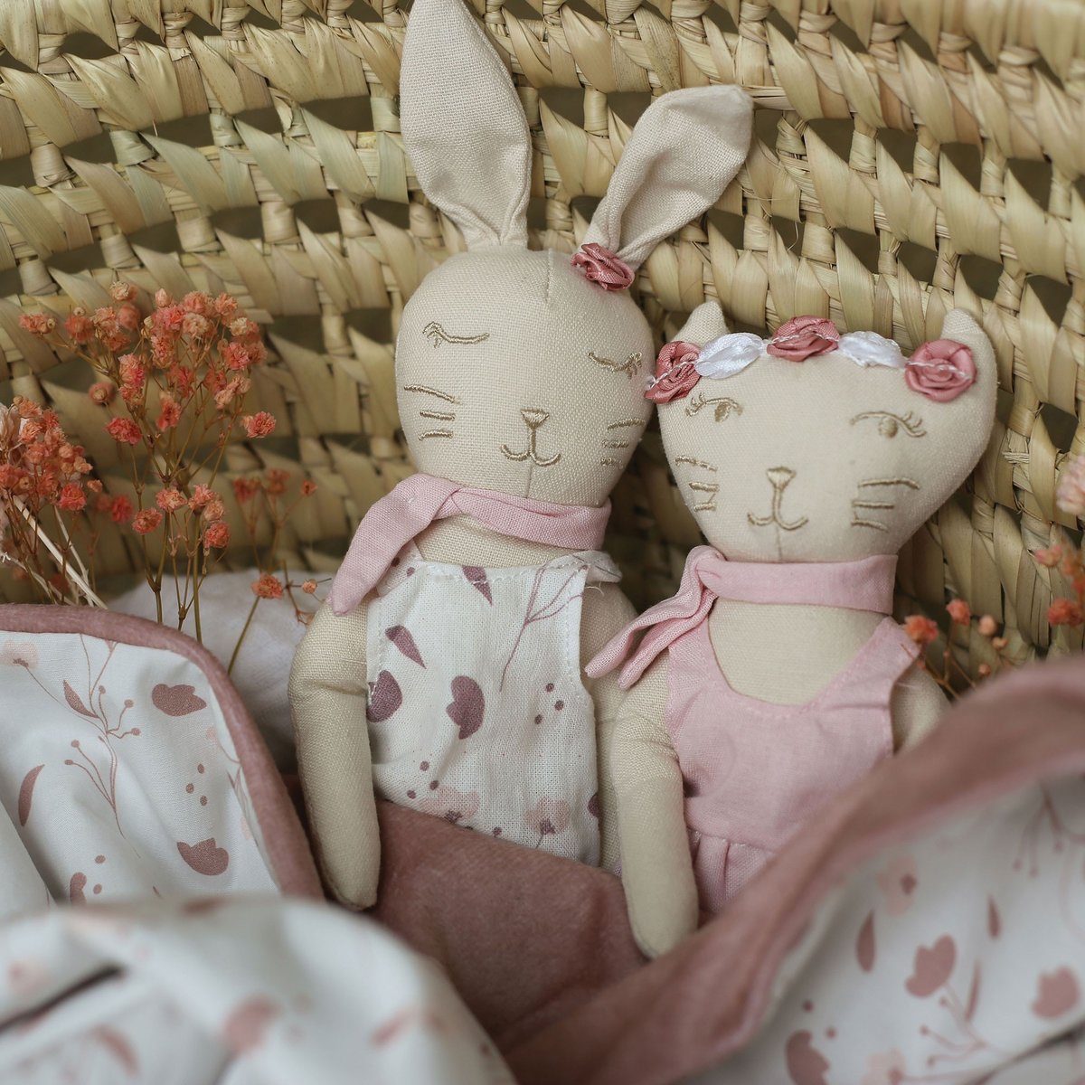 Poupée bébé - Rose le chat rosa, TROIS KILOS SEPT