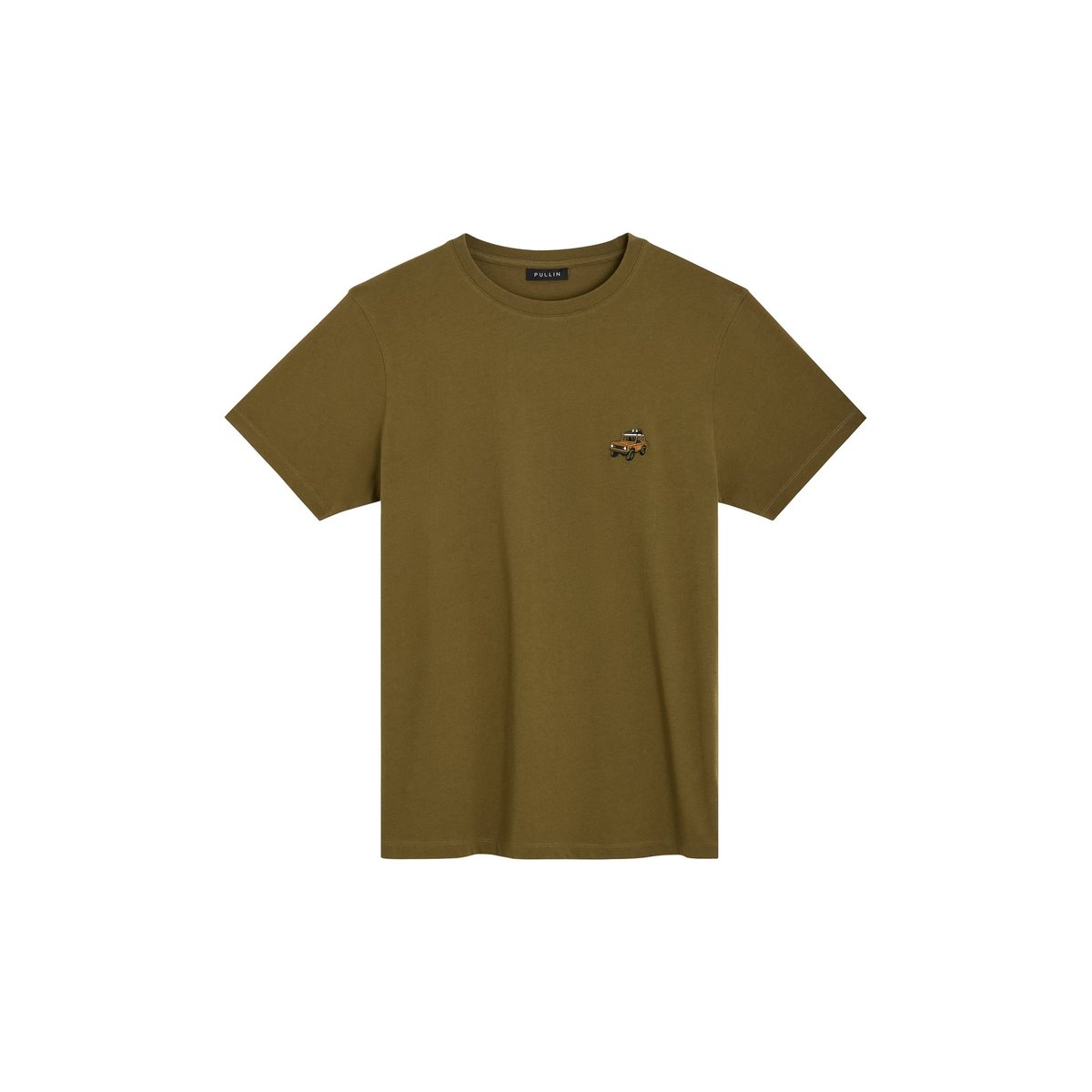 TSHIRT PATCHBRANCO vert kaki, PULLIN