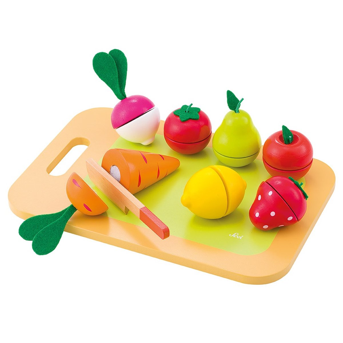 Fruits et légumes à découper vert, SEVI