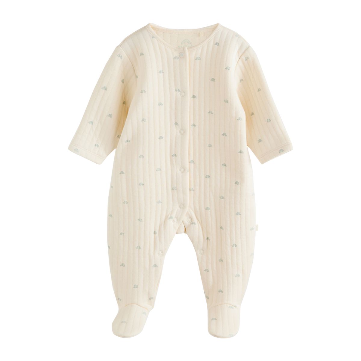 Grenouillère matelassée bébé, lot de 2 vert sauge, NEXT