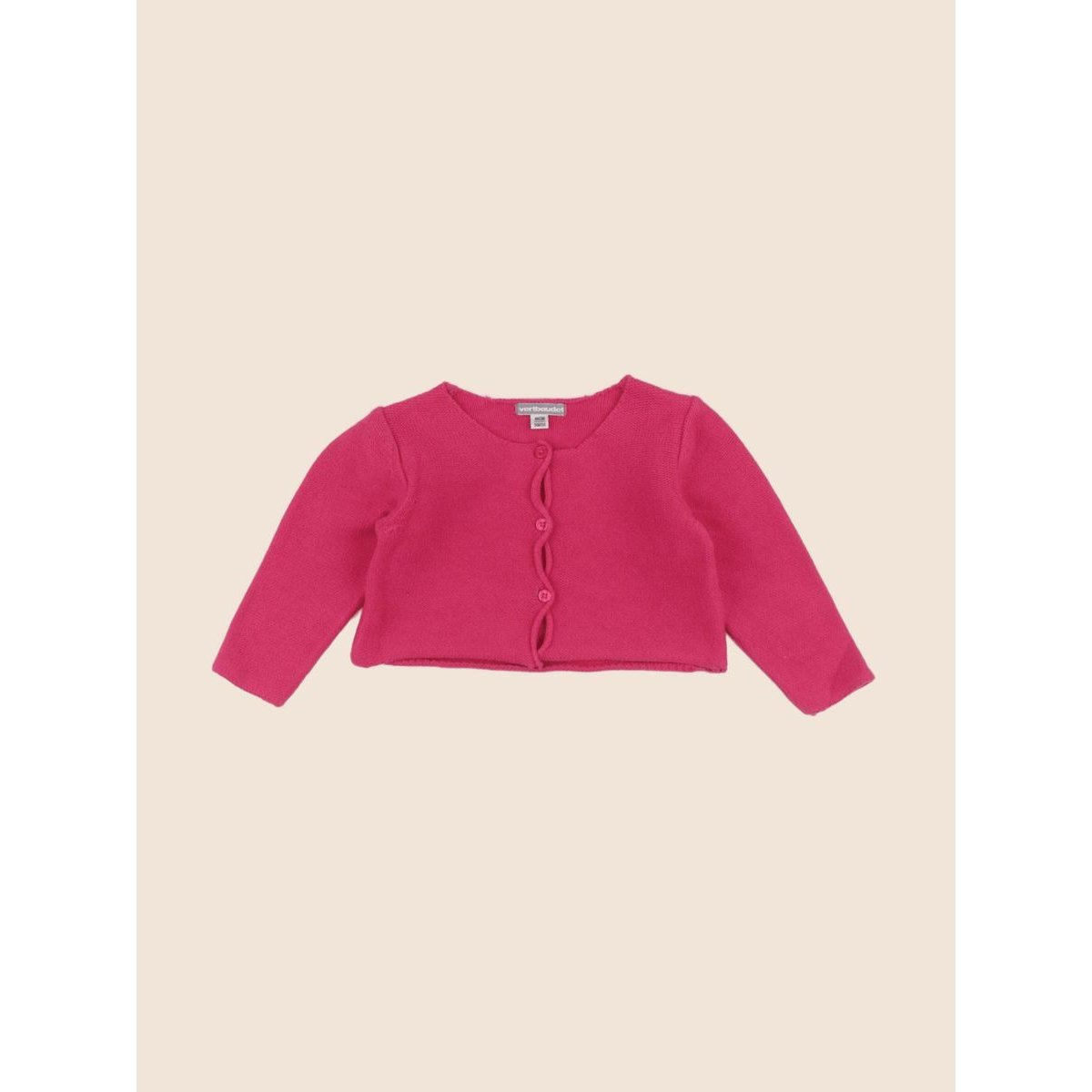 Gilet - Très bon état rose, VERTBAUDET