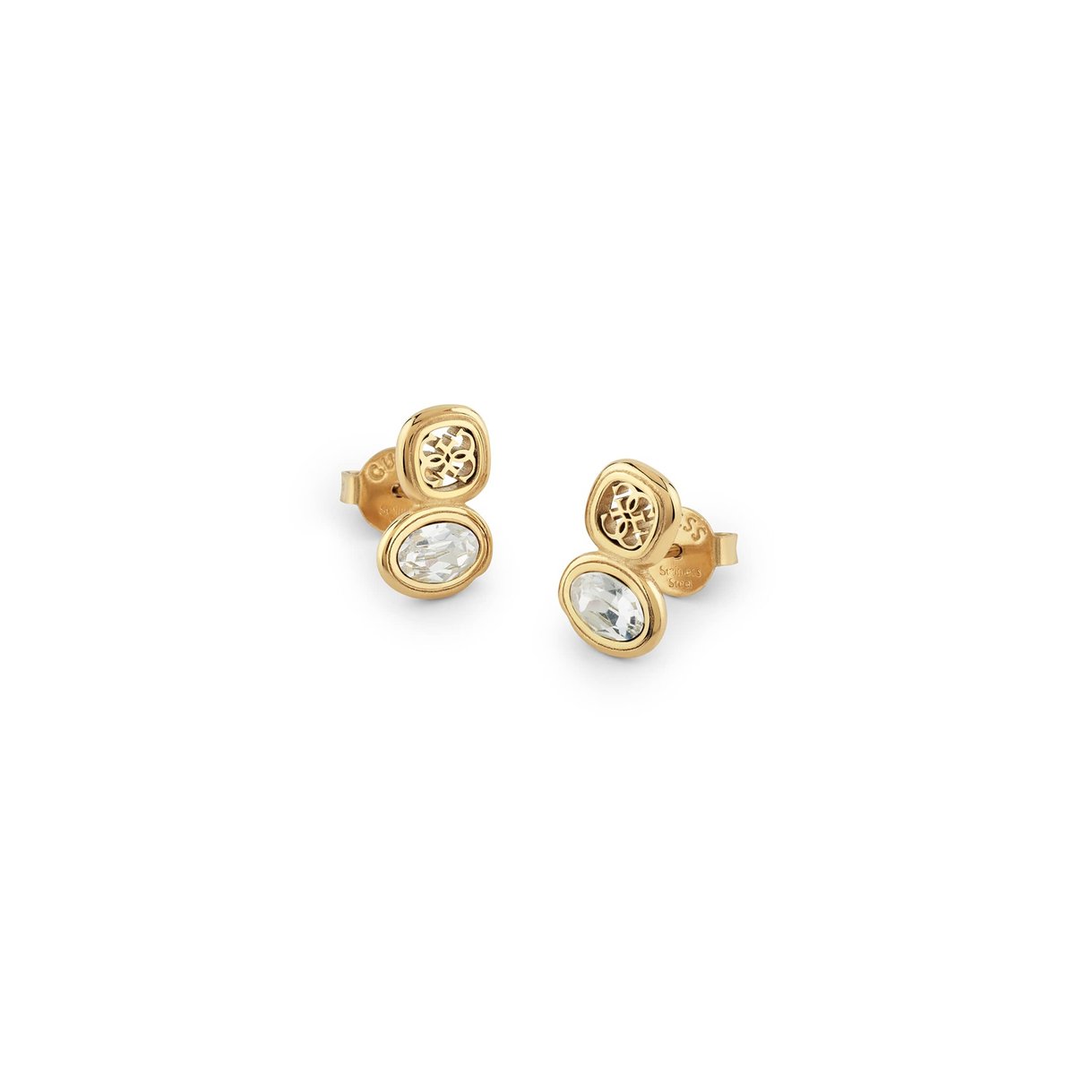Boucles D’oreilles Mamounia De Type Clous or, GUESS
