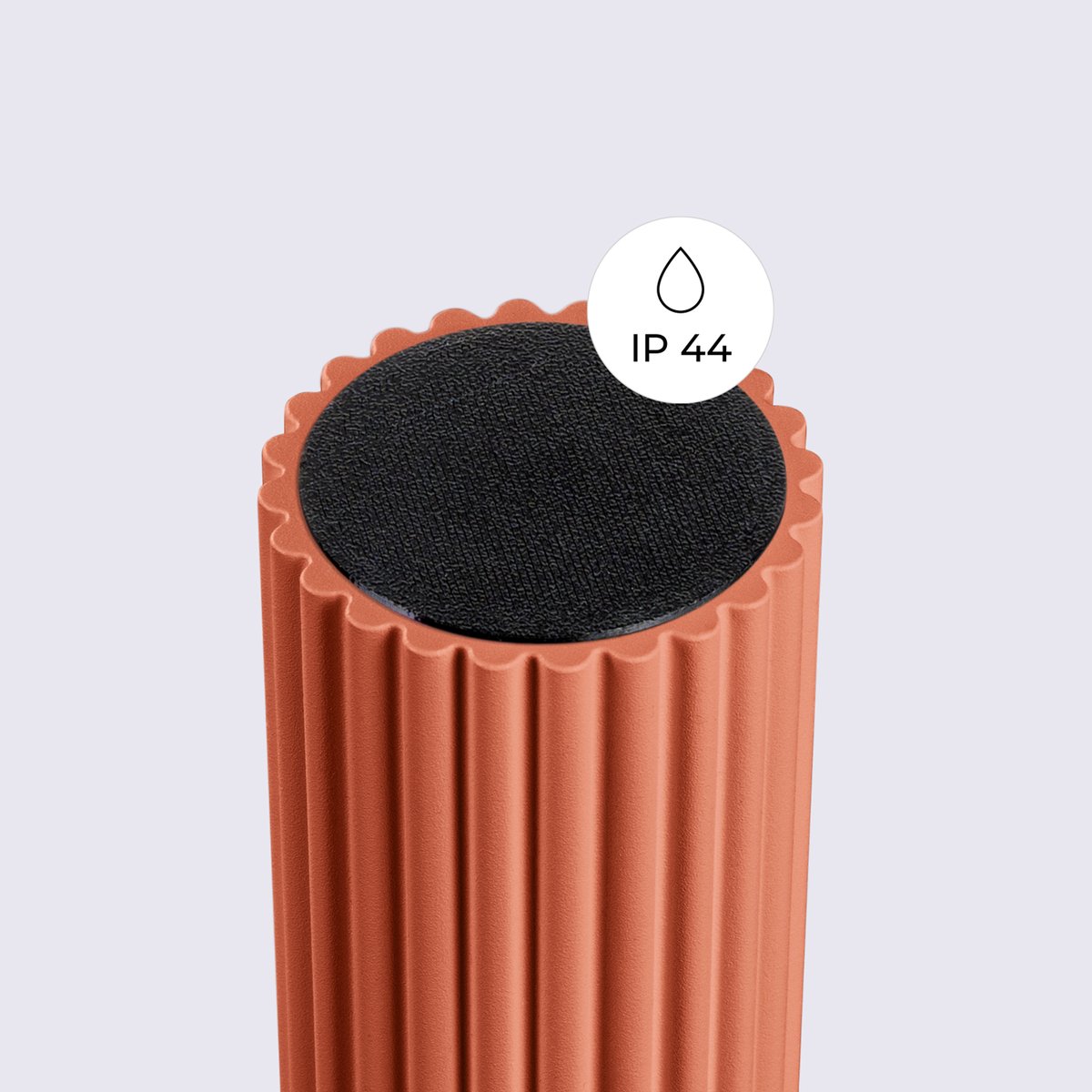 Plafonnier Aluminium Ocre Rouge G9 1 Halo rouge, EDEN