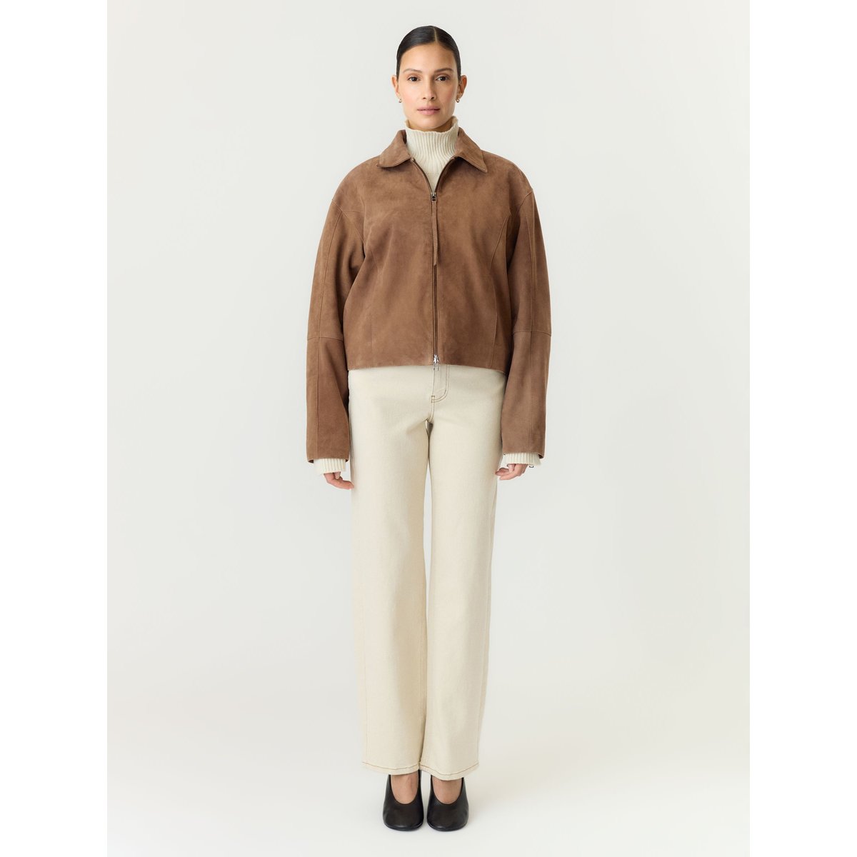 Veste marron - sepia1, YAS