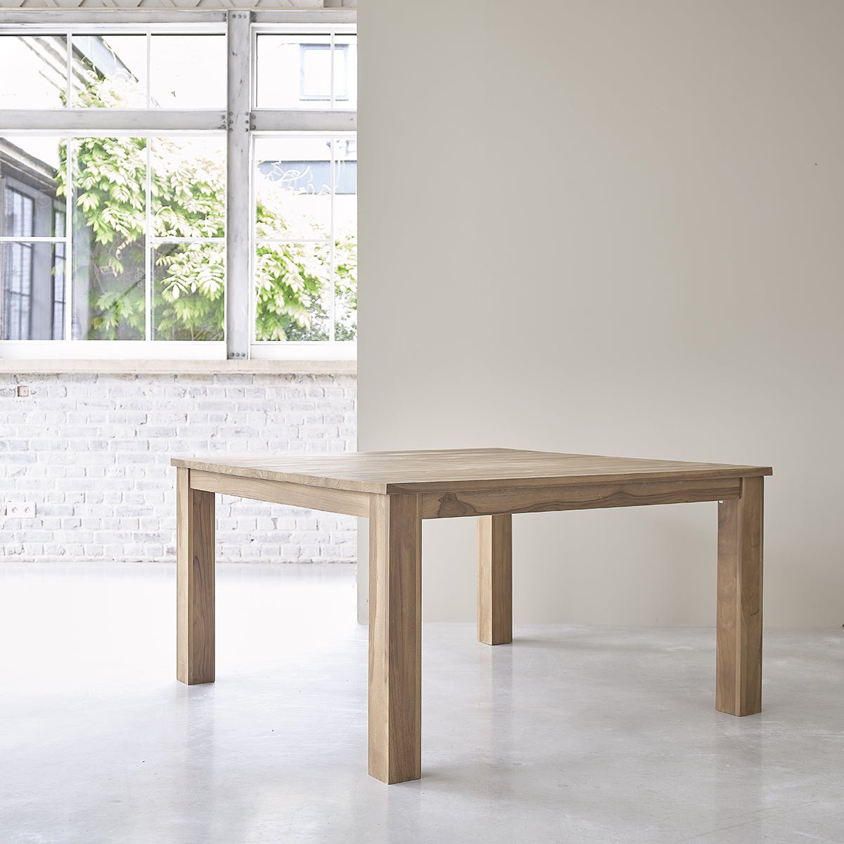 Table en teck massif 8 pers. BOSTON naturel, BERAH GETAH